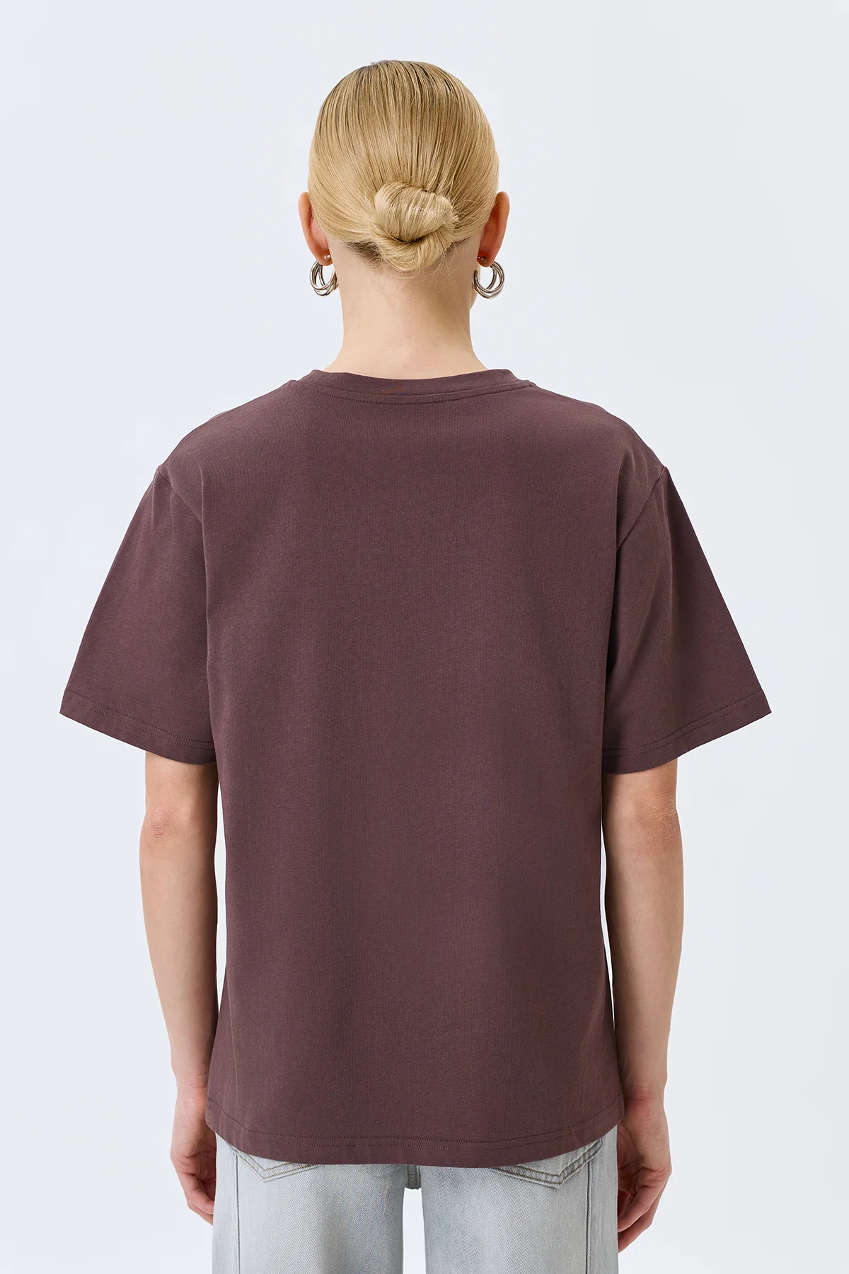 Футболка с акварельным принтом, 46