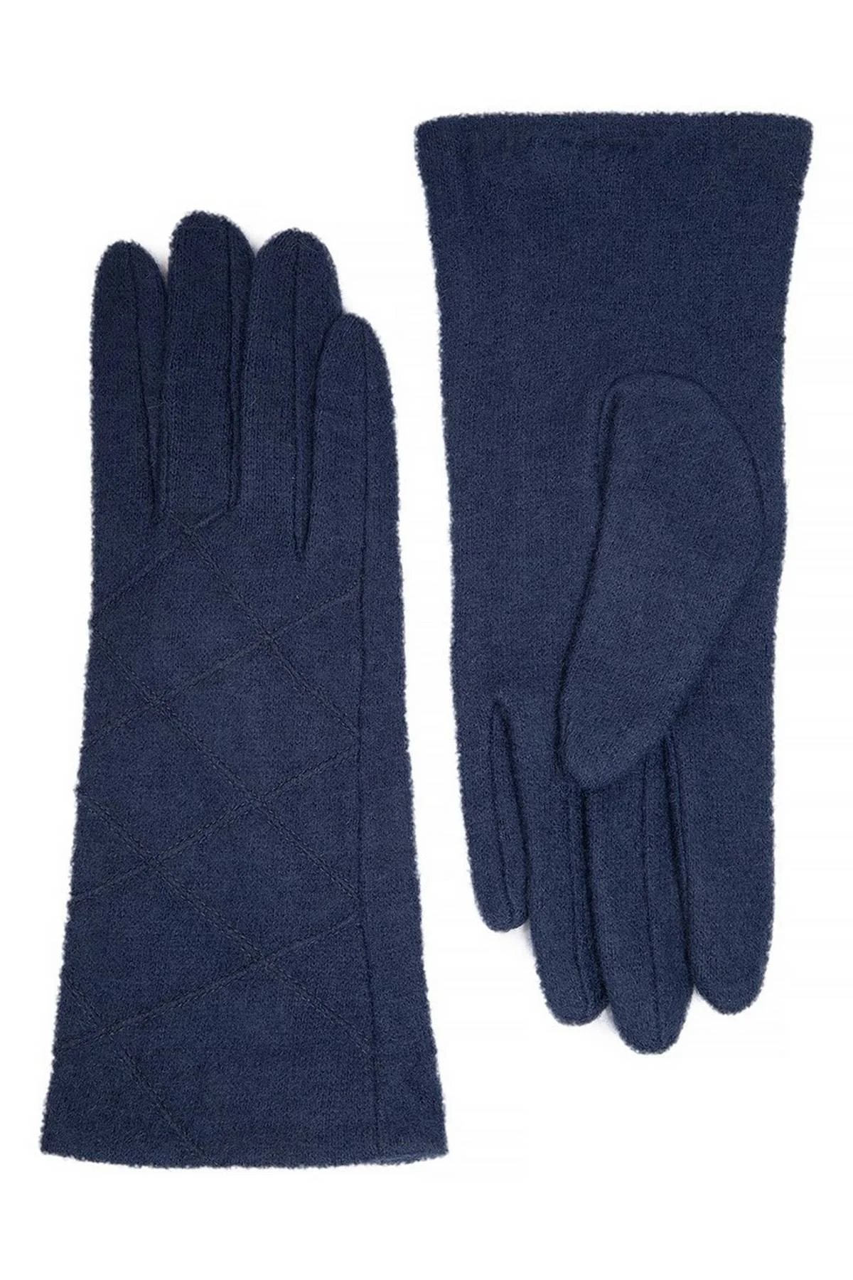 Перчатки темно-синие, M