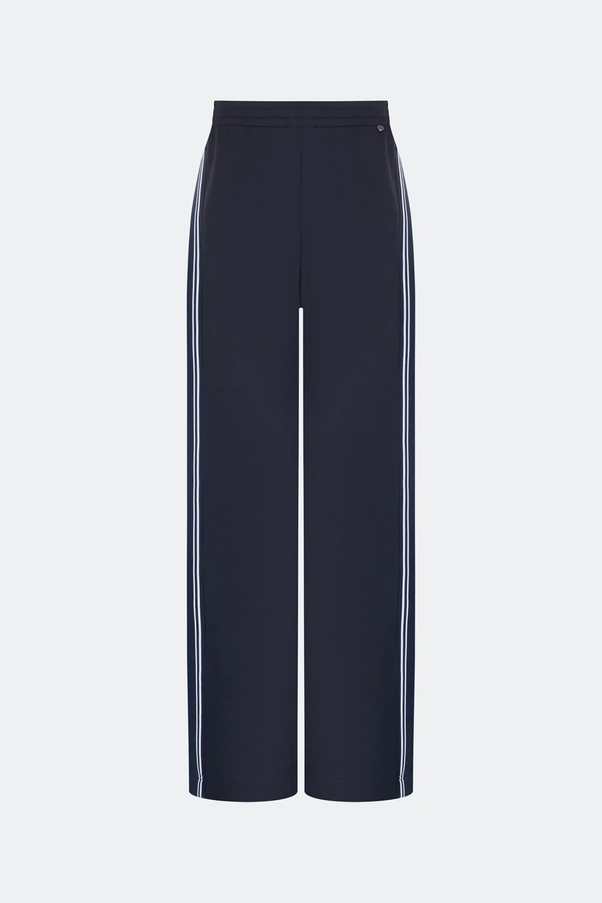 Трикотажные брюки с контрастными лампасами, 44