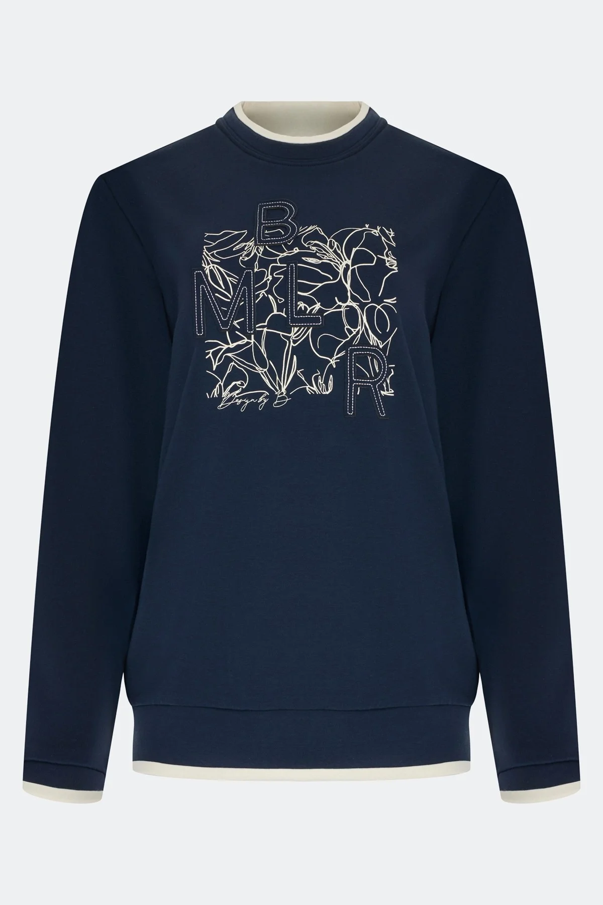 Свитшот с графичным принтом, 46