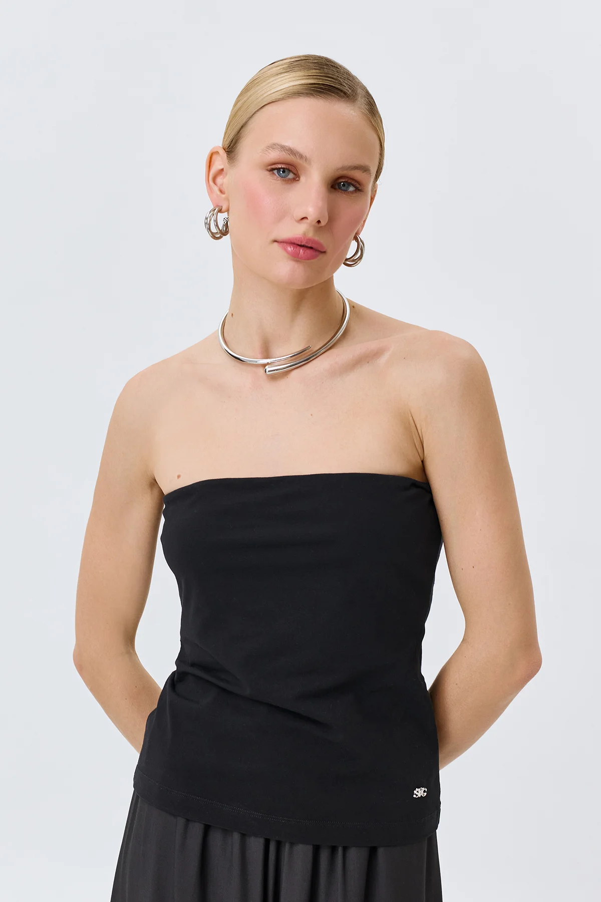 Топ бандо вечерний под пиджак, 50