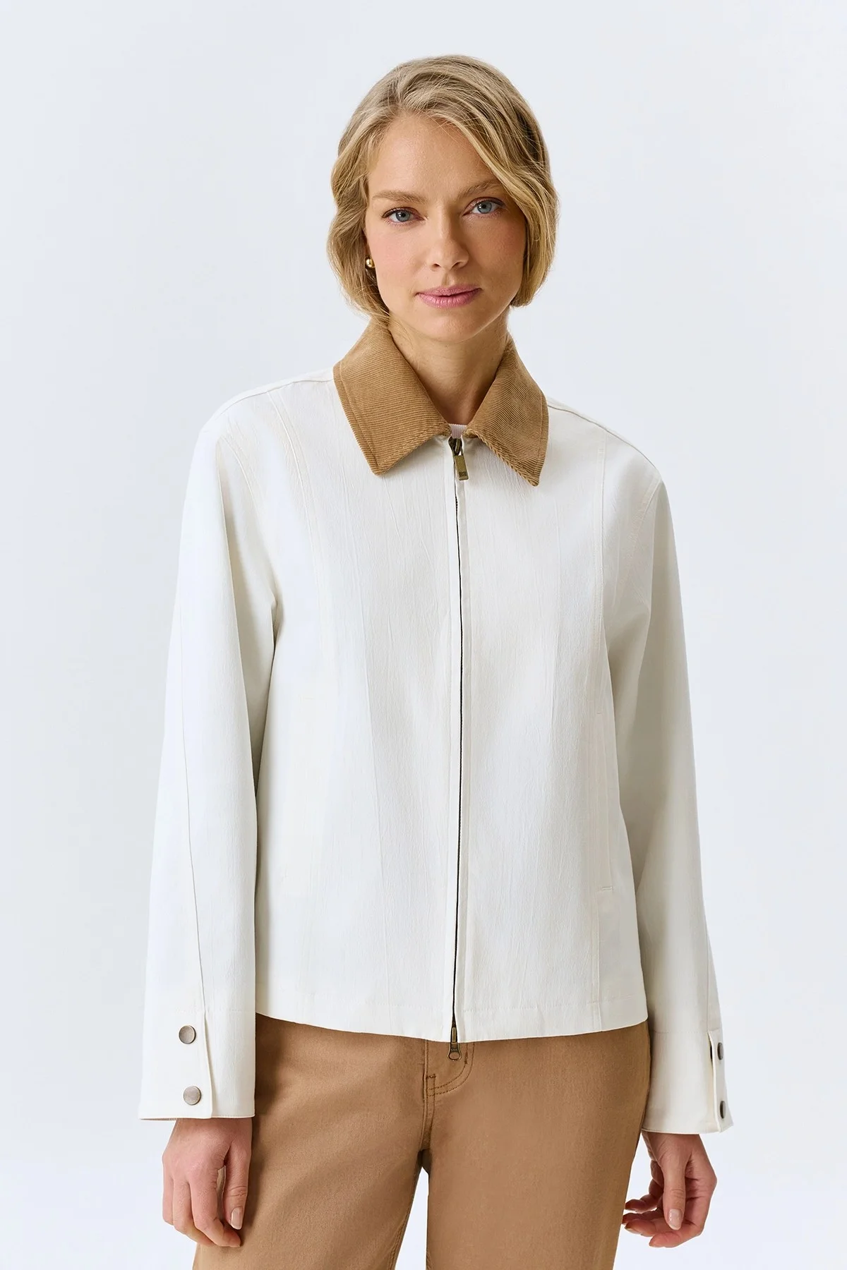 Ветровка с принтованной подкладкой, 44