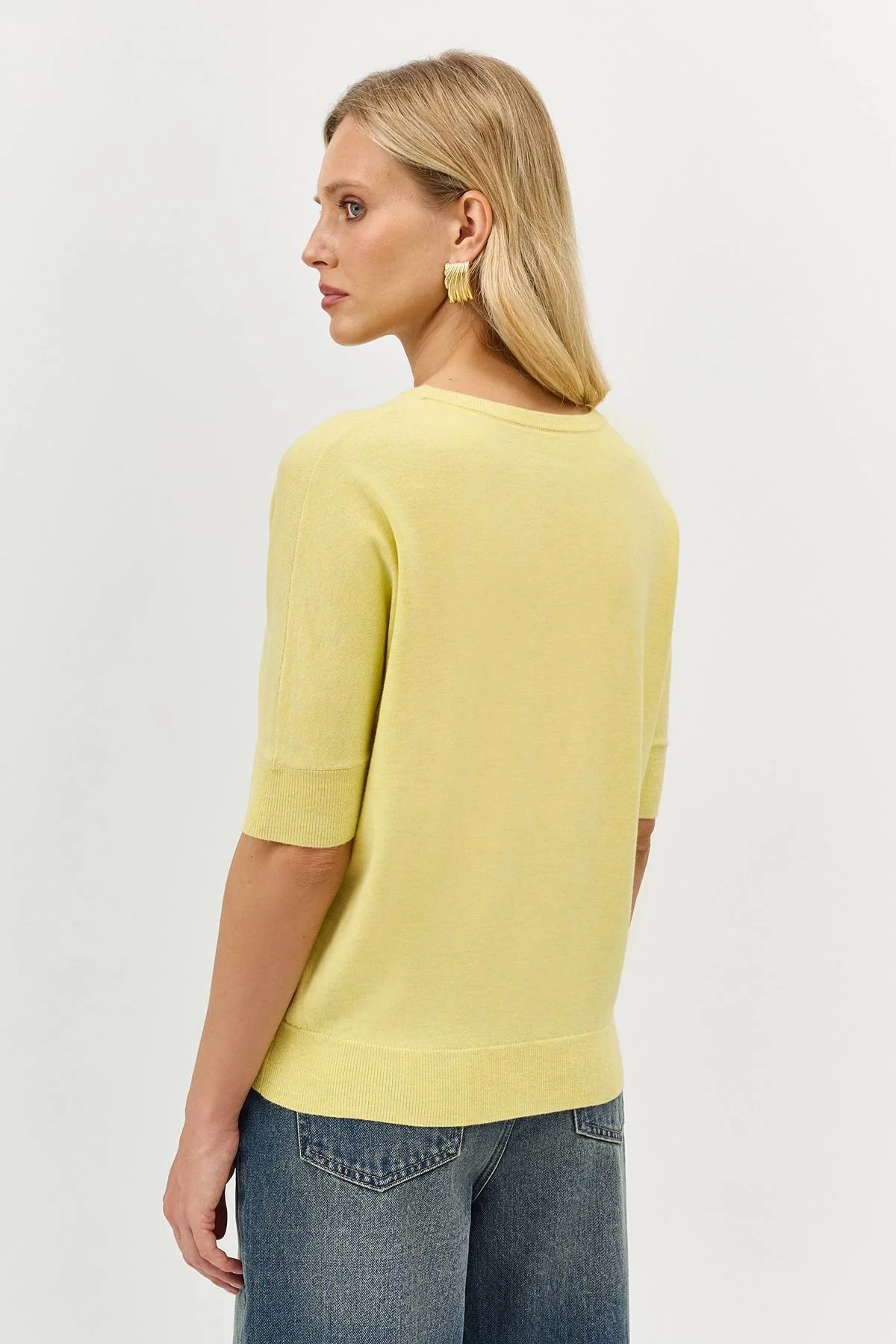 Базовый джемпер с шерстью, 42