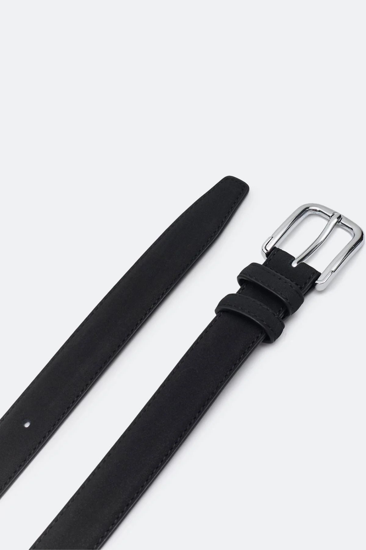 Лимитированная серия брюки в черном цвете с ремнем, 46