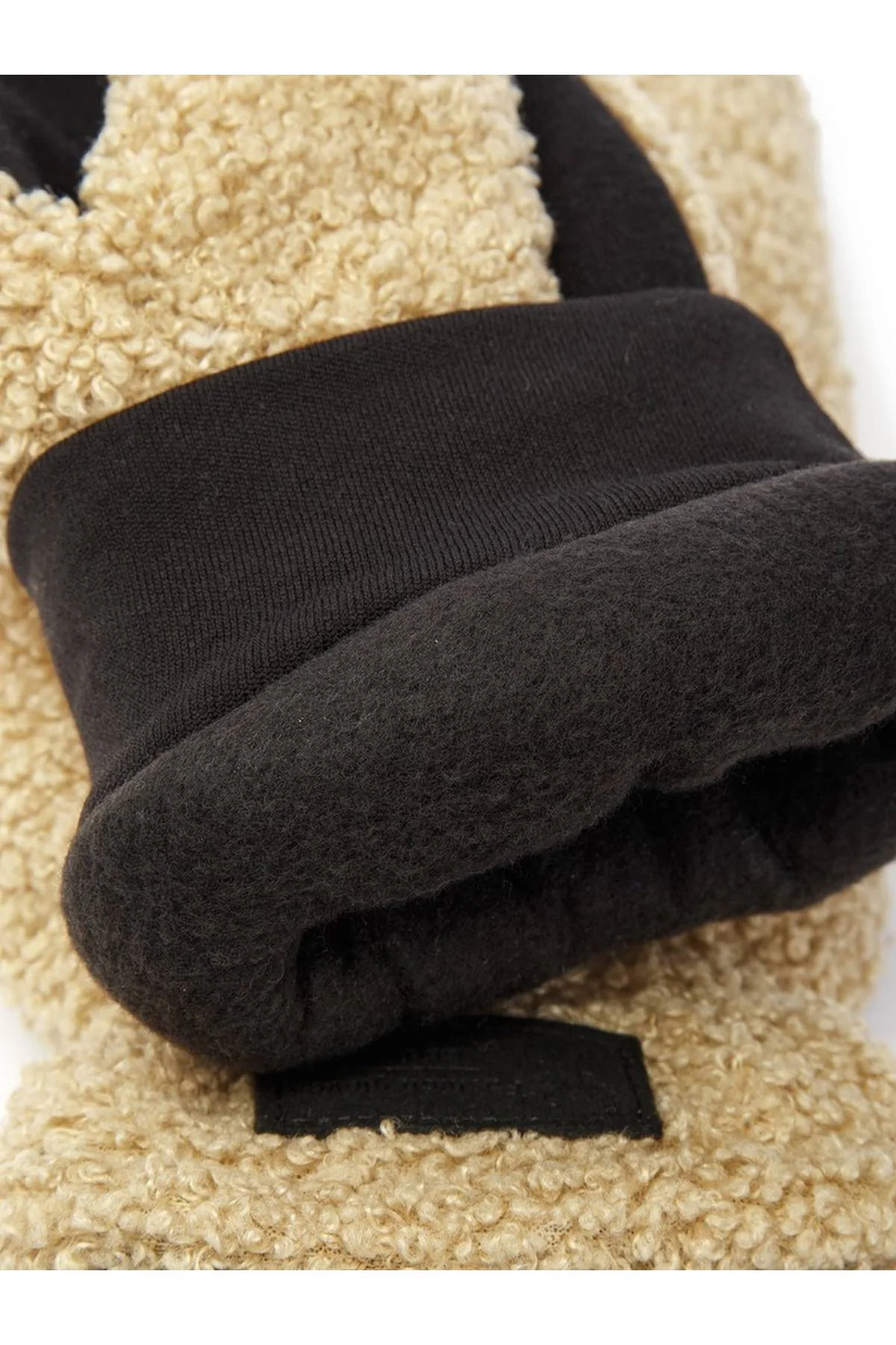 Рукавицы бежевый, M