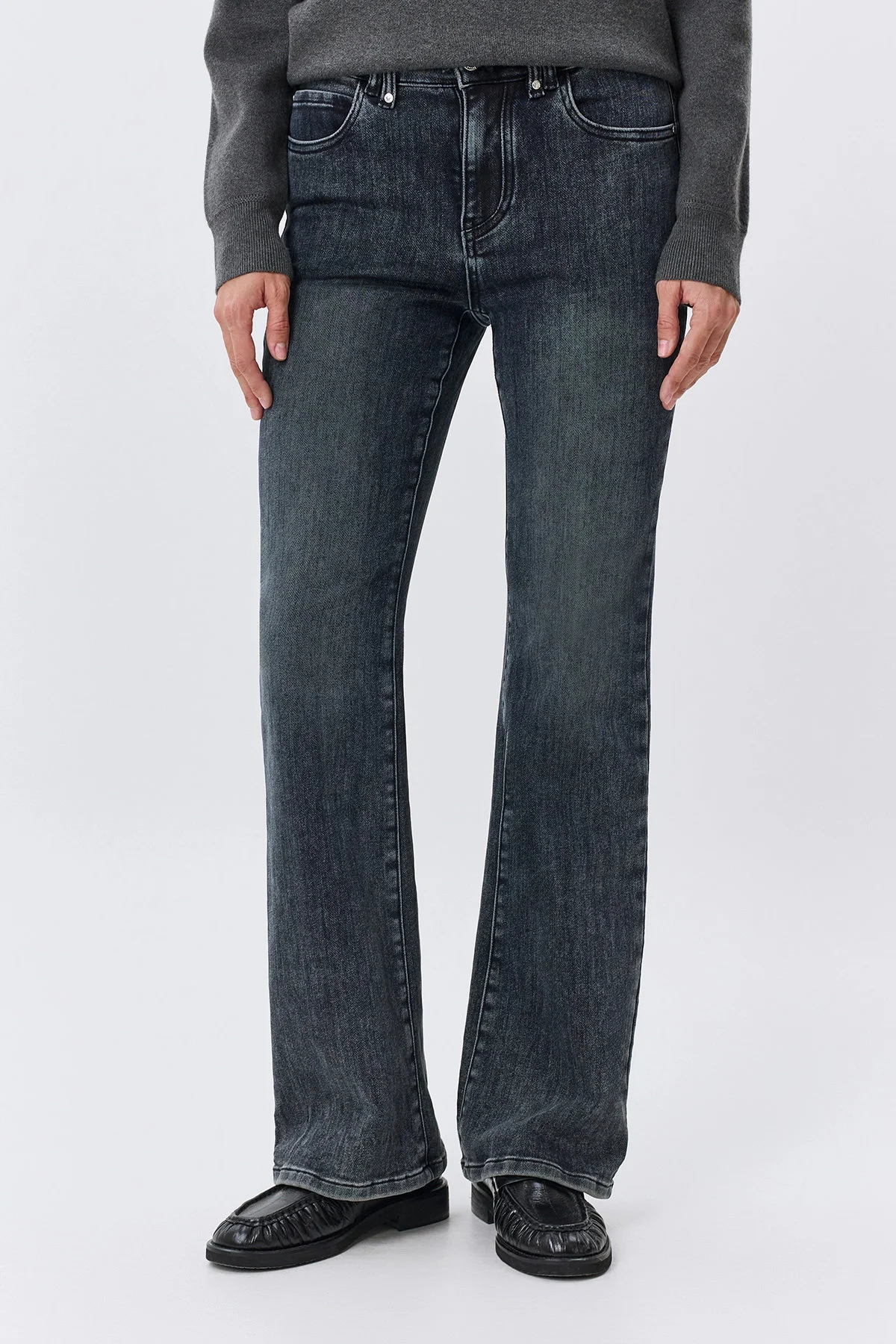 Утепленные джинсы Bootcut, 36