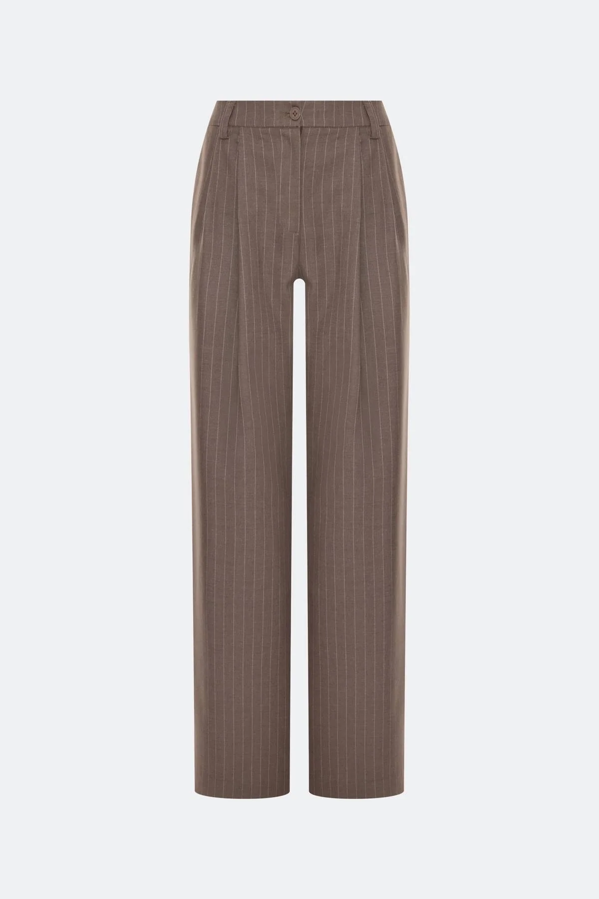 Лимитированная серия широкие брюки в полоску и ремень, 52