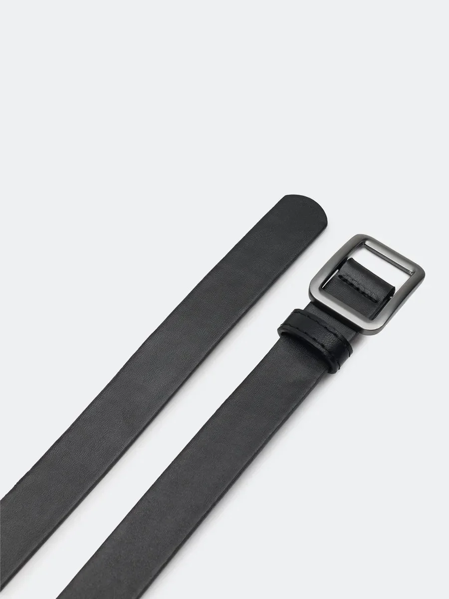 Ремень тонкий для джинс брюк, One