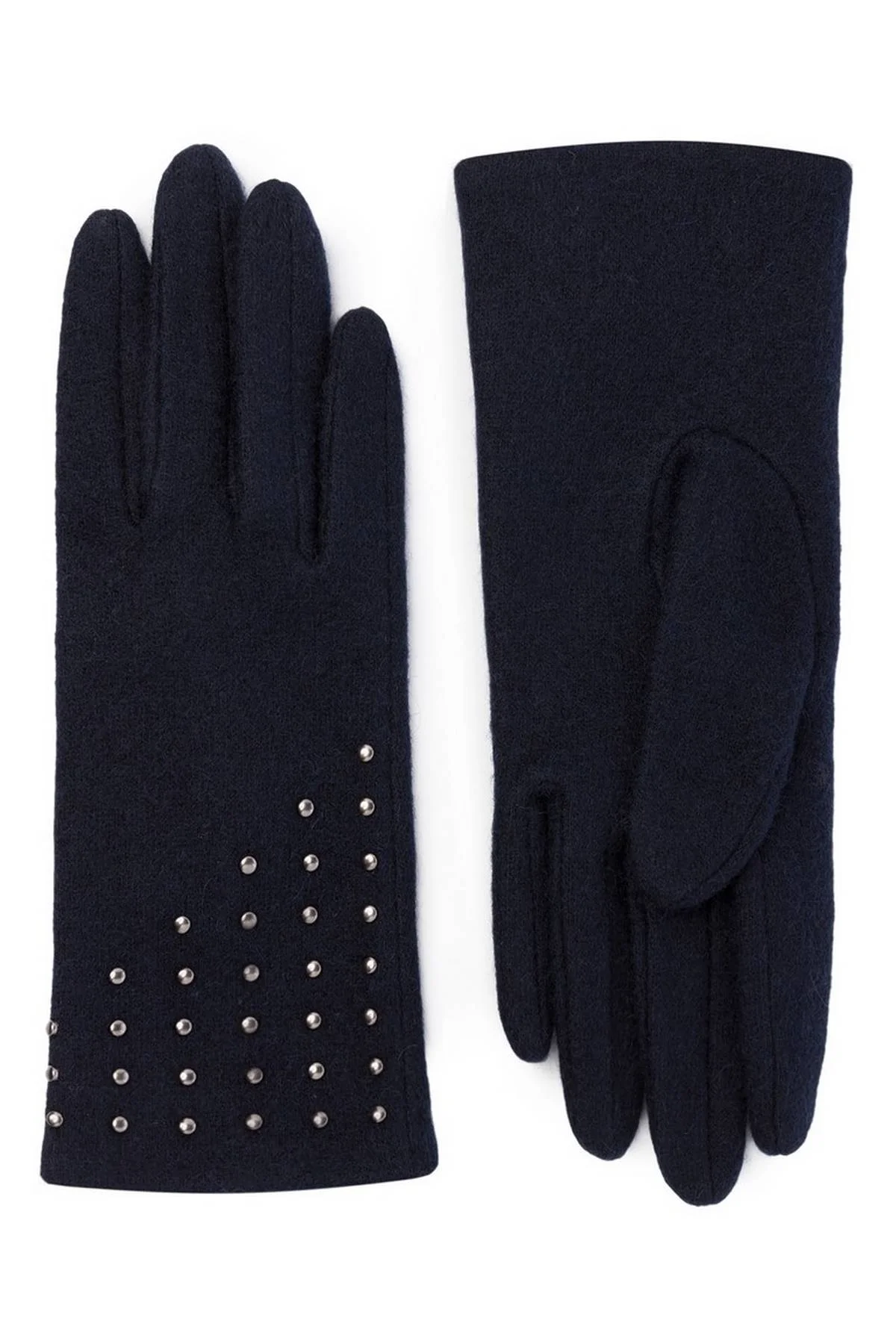 Перчатки темно-синие, M