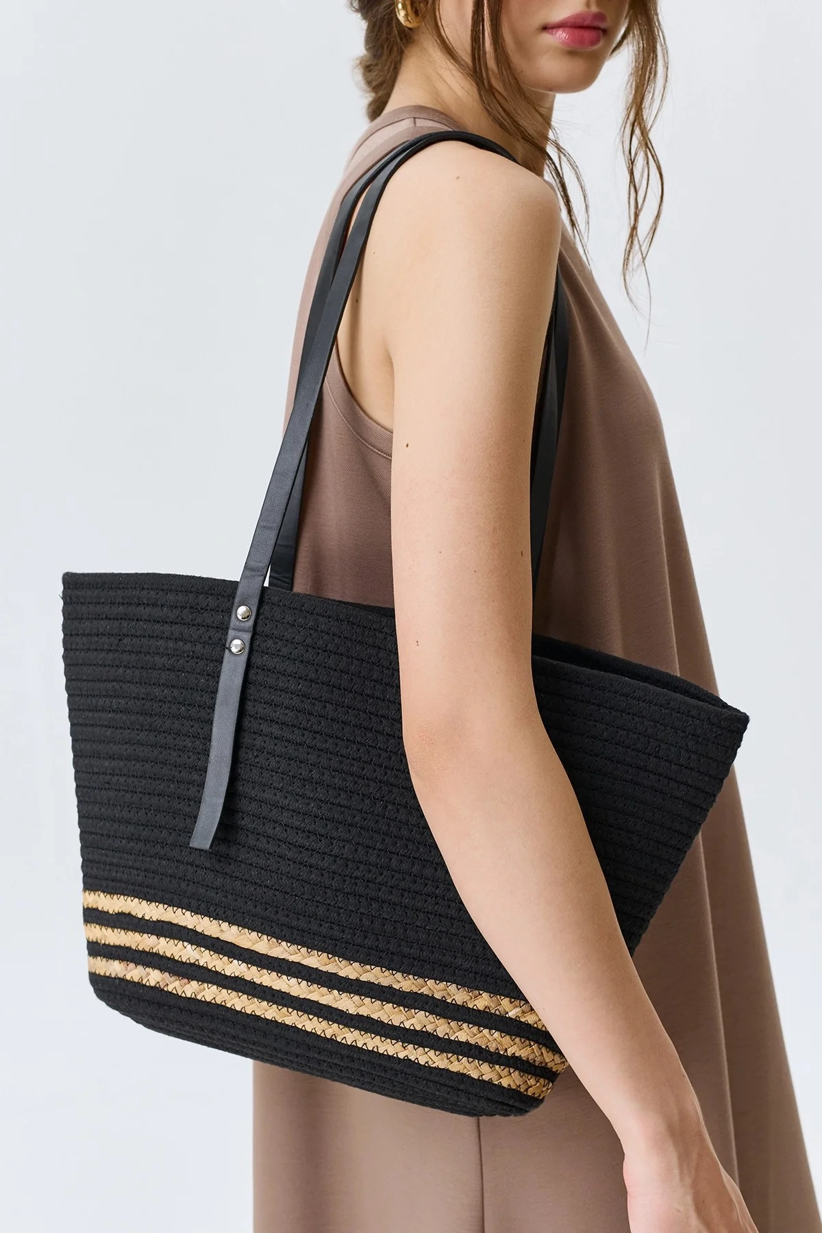 Сумка-шоппер из рафии, One