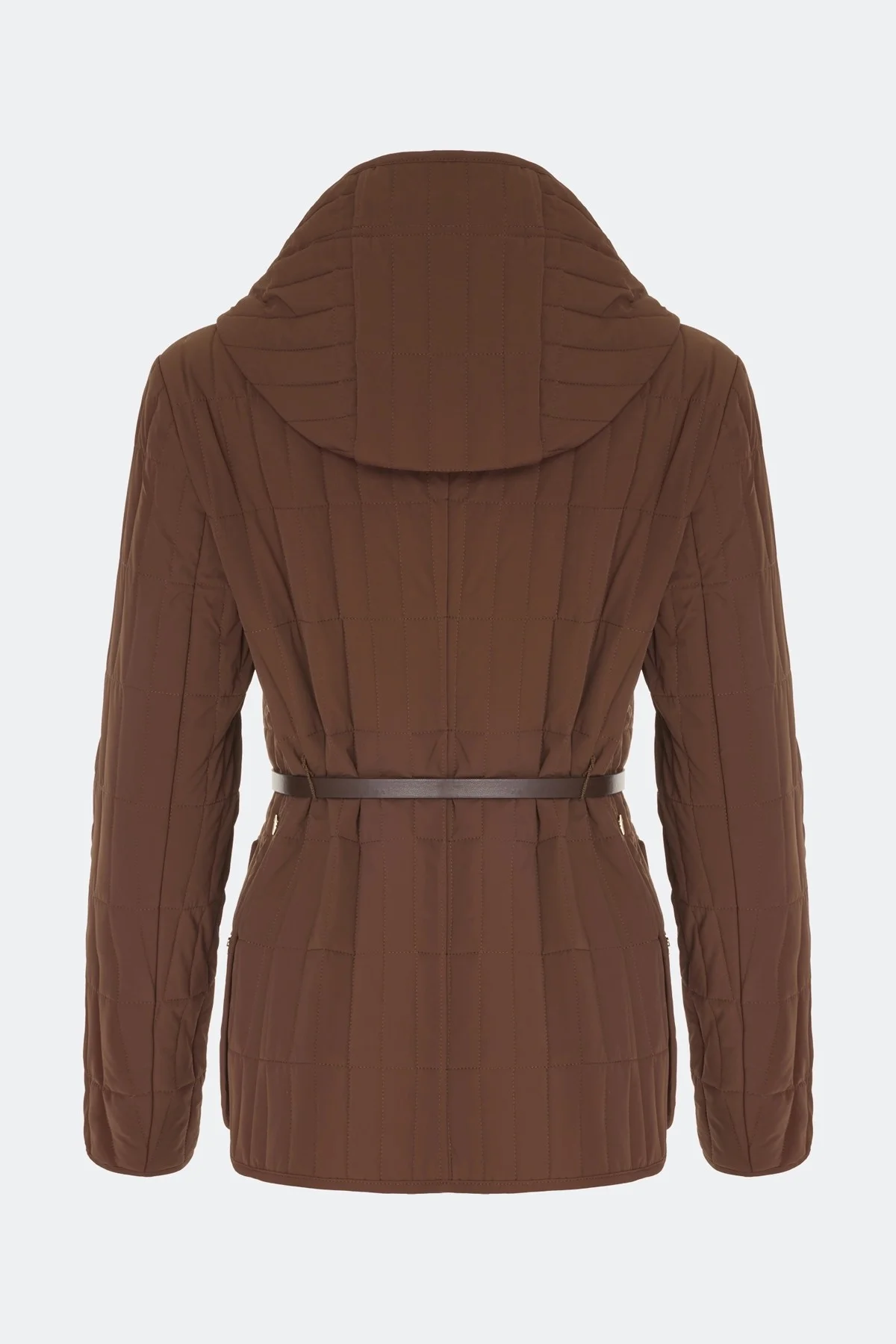 Куртка с тонким ремнем, 52