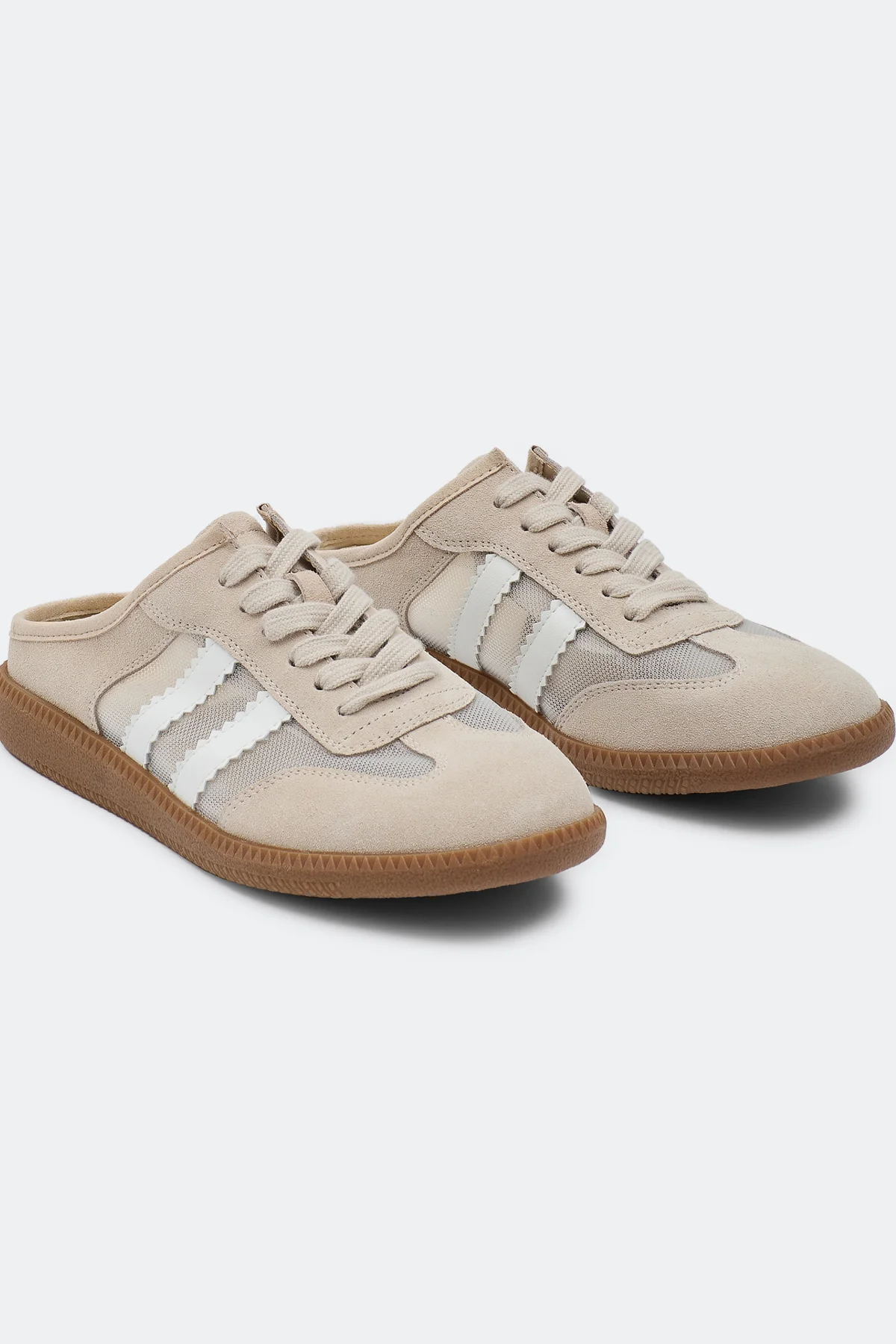 Кроссовки-сабо из натуральной замши, 40