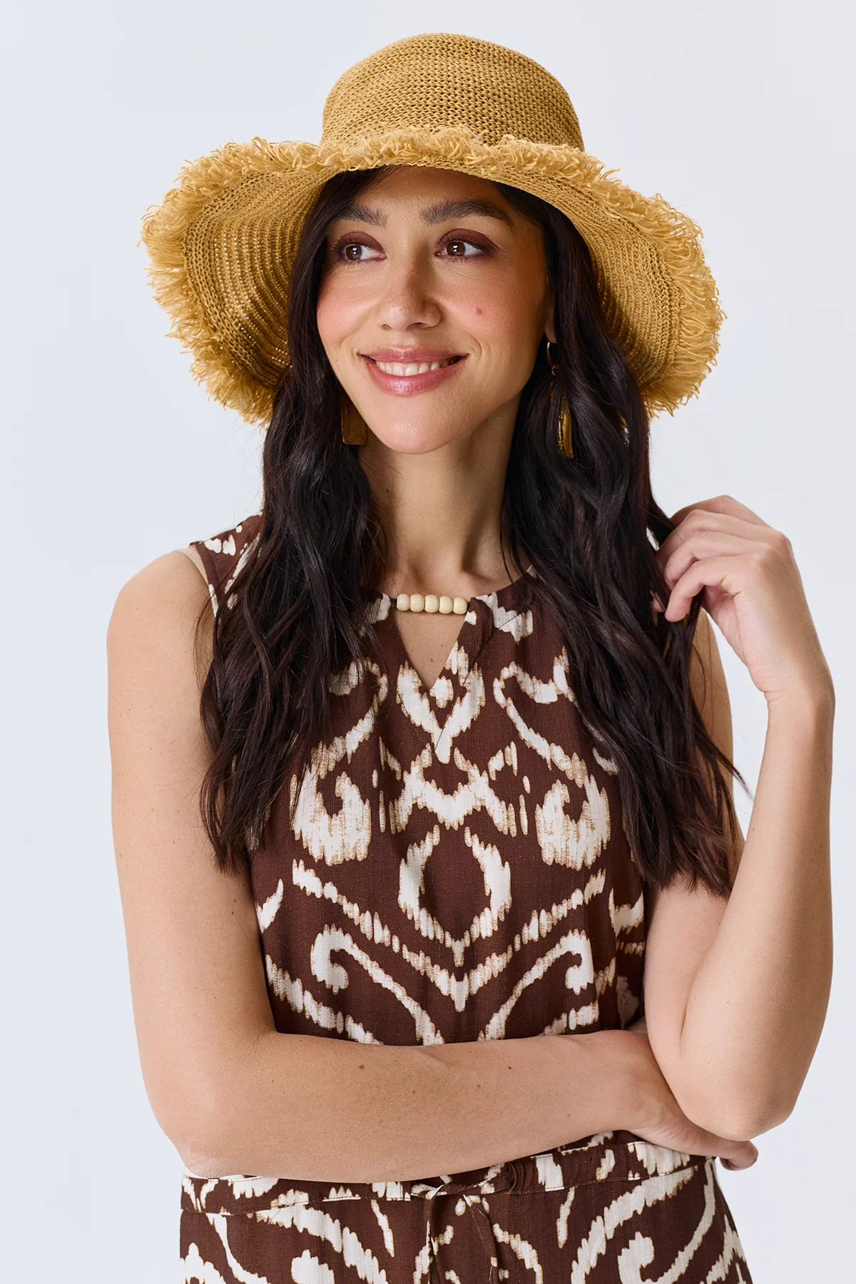 Летняя шляпа с широкими полями, One