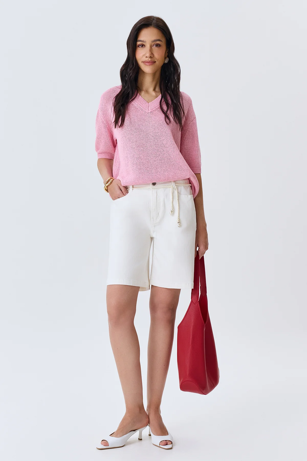 Вязаный джемпер из вискозы, 52