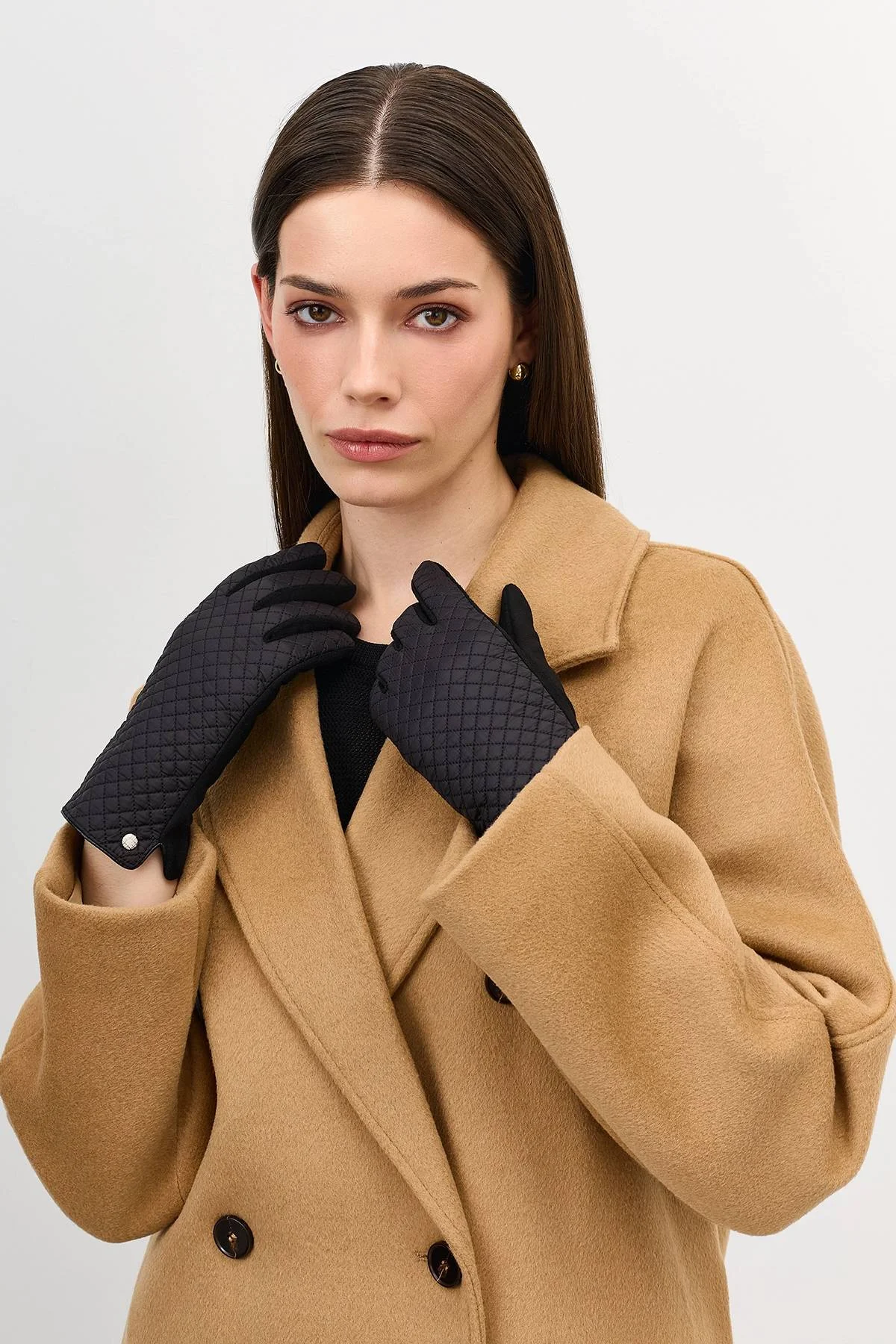 Комбинированные стеганые перчатки, One