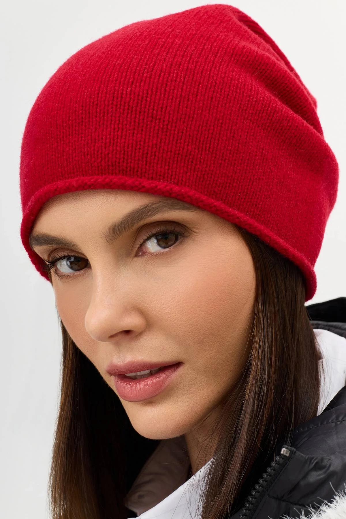Красная шапка из 100% шерсти, One