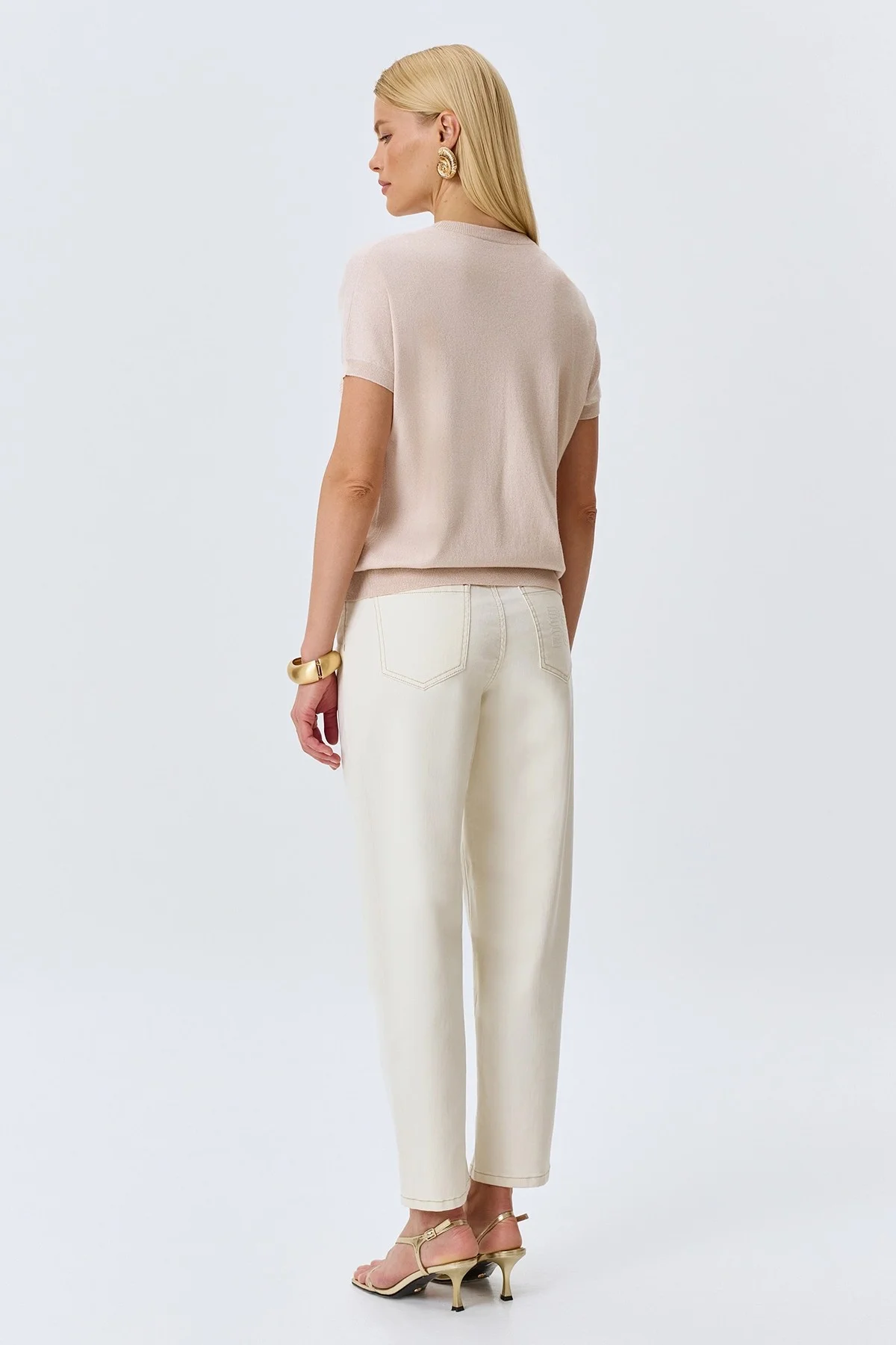 Базовый хлопковый топ, 44