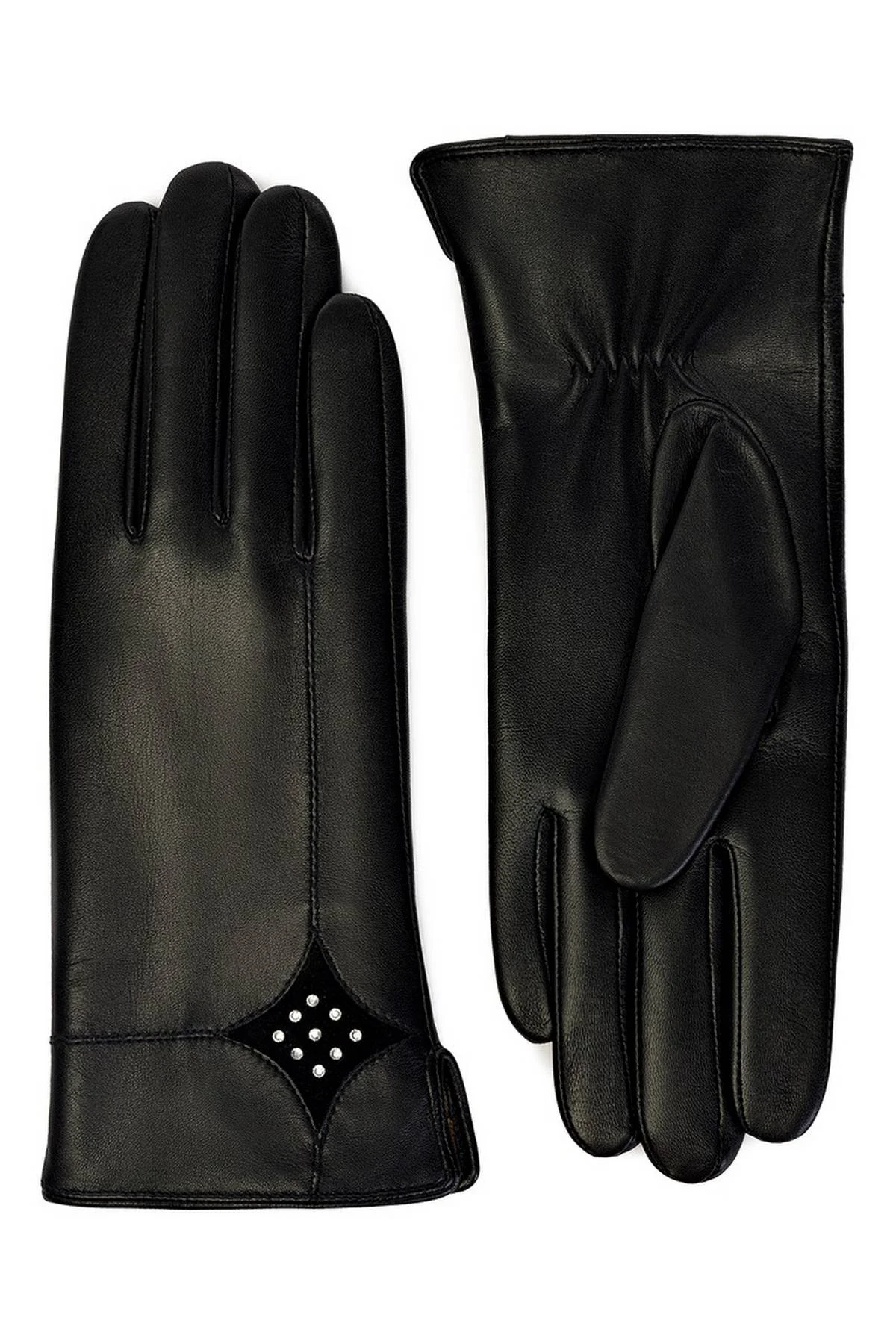 Перчатки черные, 6,5