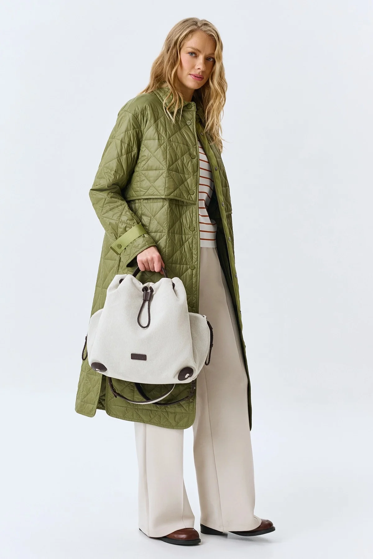 Рюкзак с контрастным кантом, One