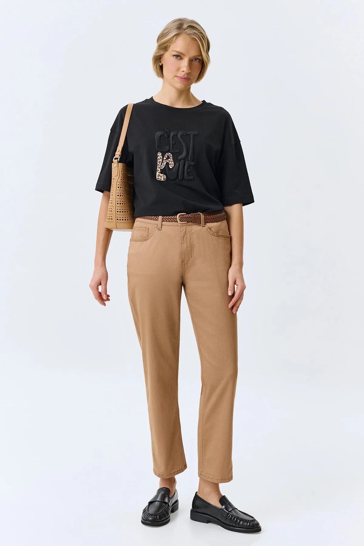 Джинсы чиносы из вискозы, 38