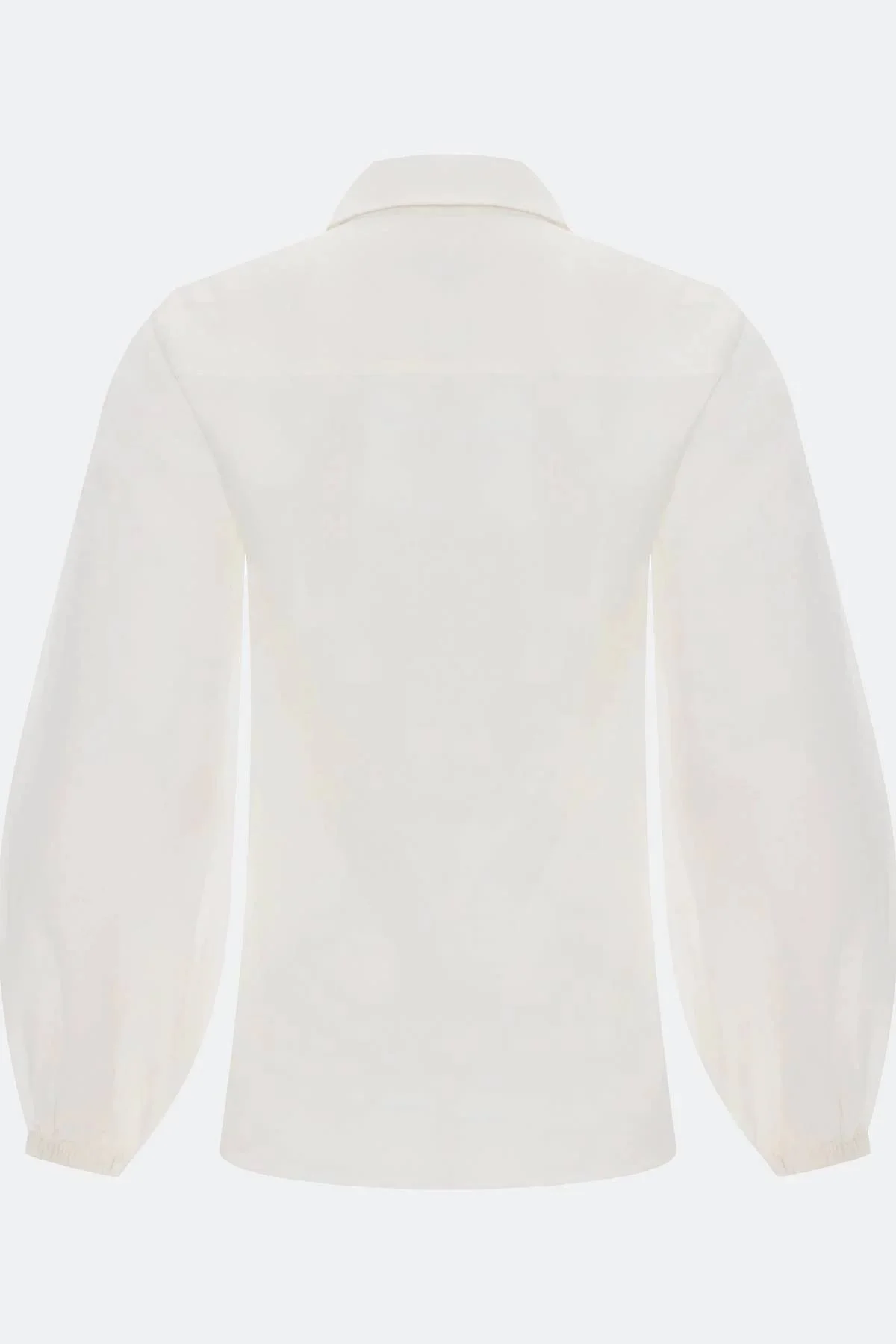 Блузка с объемными рукавами, 40