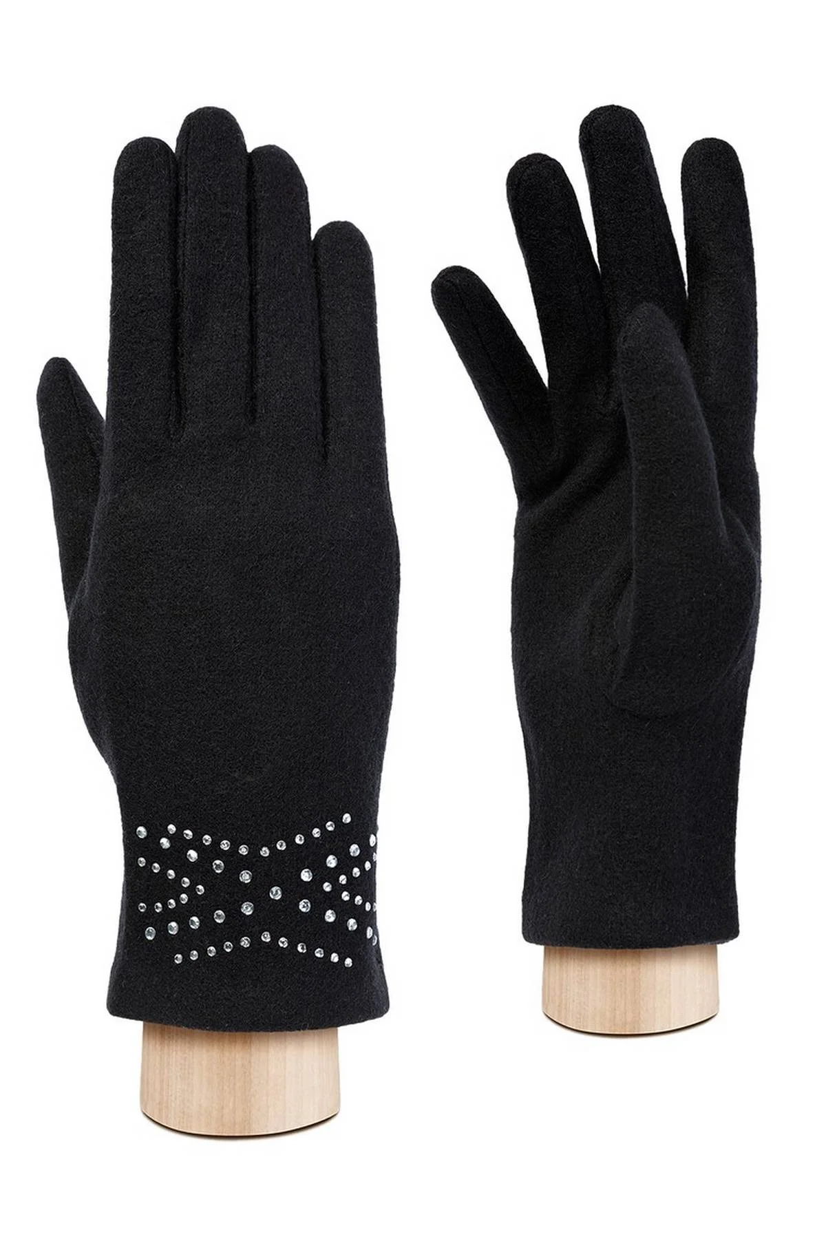 Перчатки черные, S