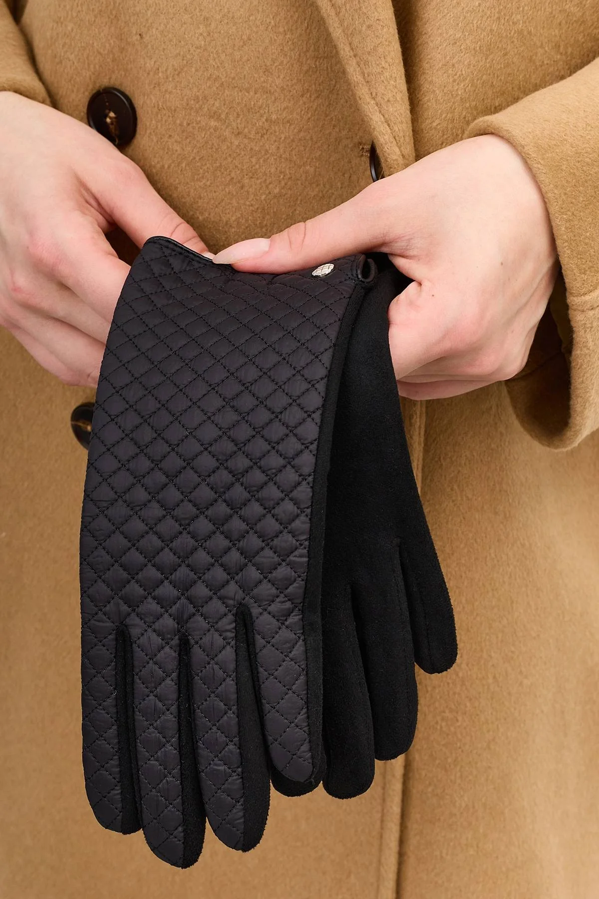 Комбинированные стеганые перчатки, One