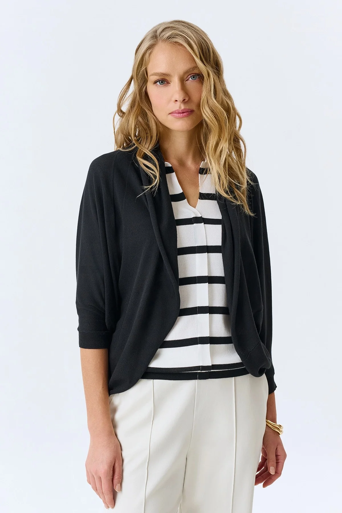 Вязаный кардиган-болеро, 34