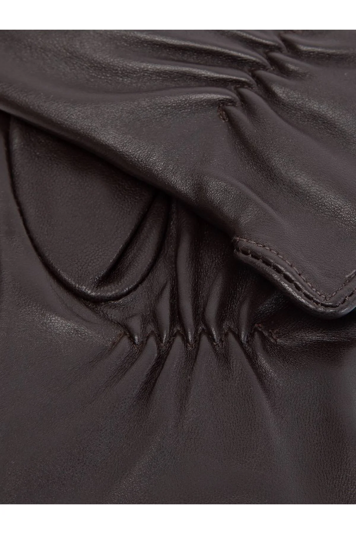 Перчатки темно-коричневые, 7