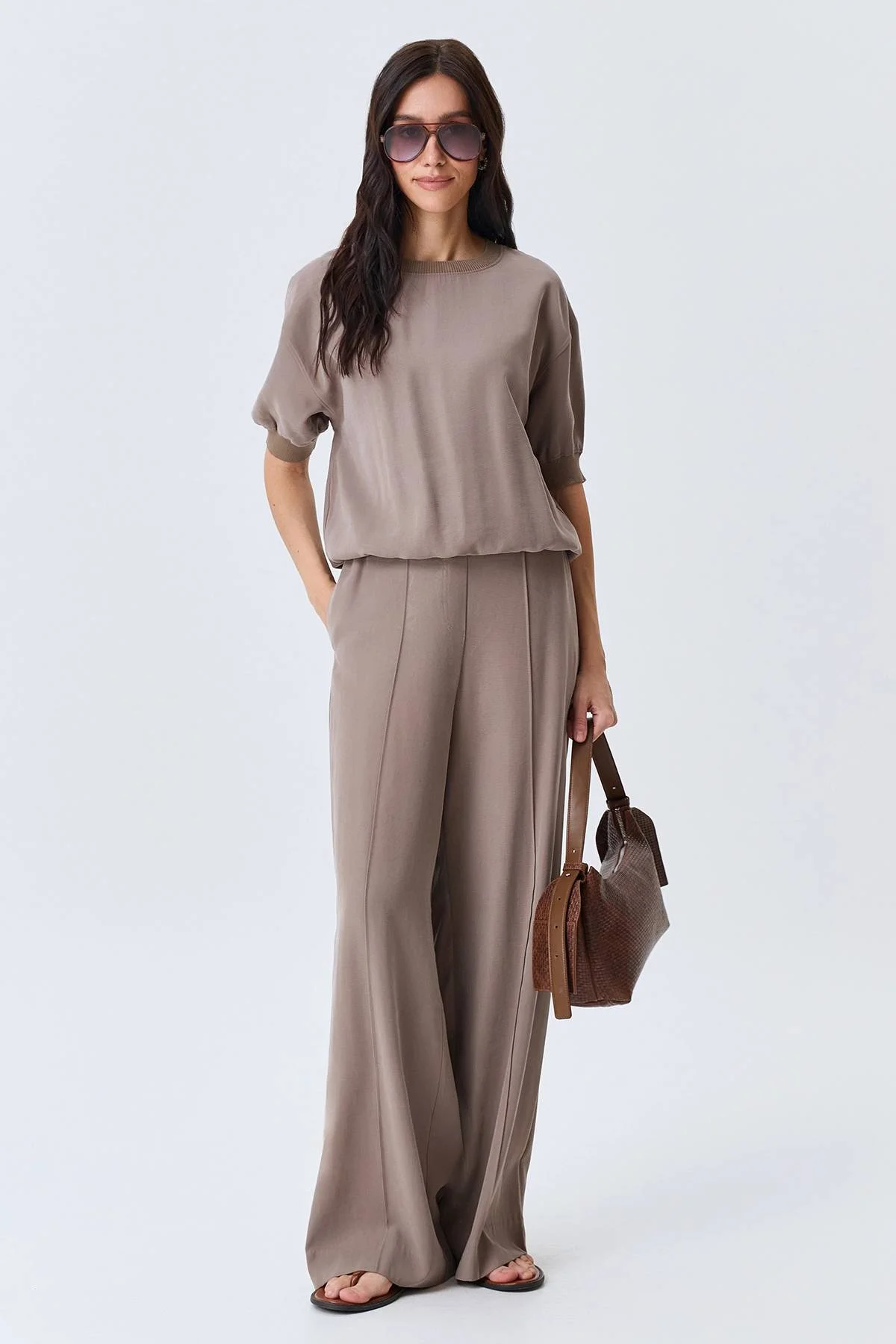 Свободная блузка из вискозы, 44