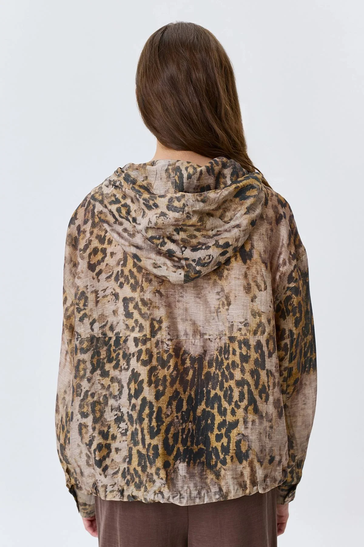 Худи из тенселя с принтом, 48