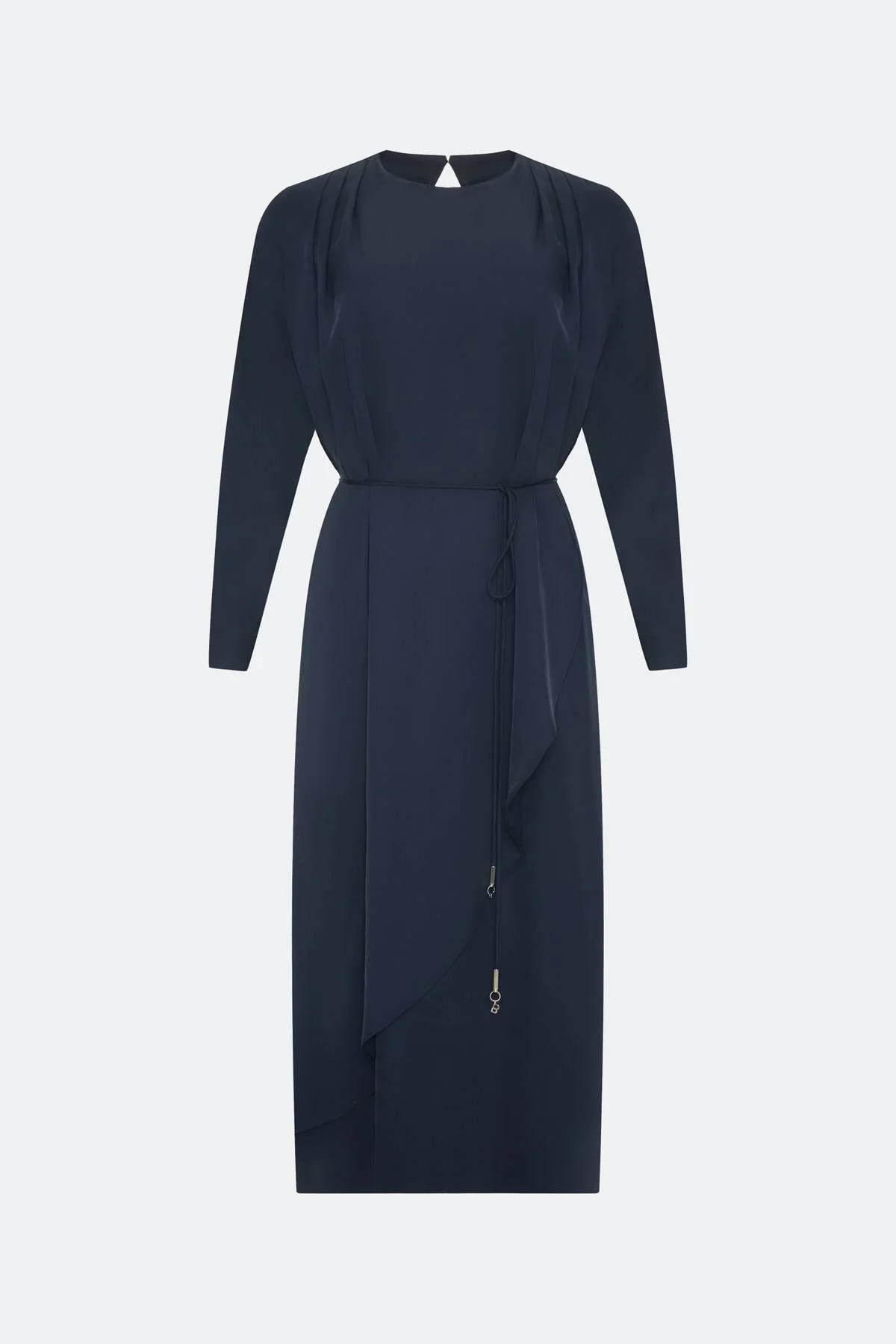 Лимитрированная серия платье-миди с драпировкой и ремень, 44