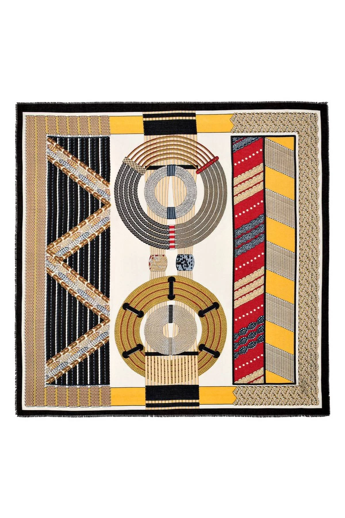 Платок желтый, One