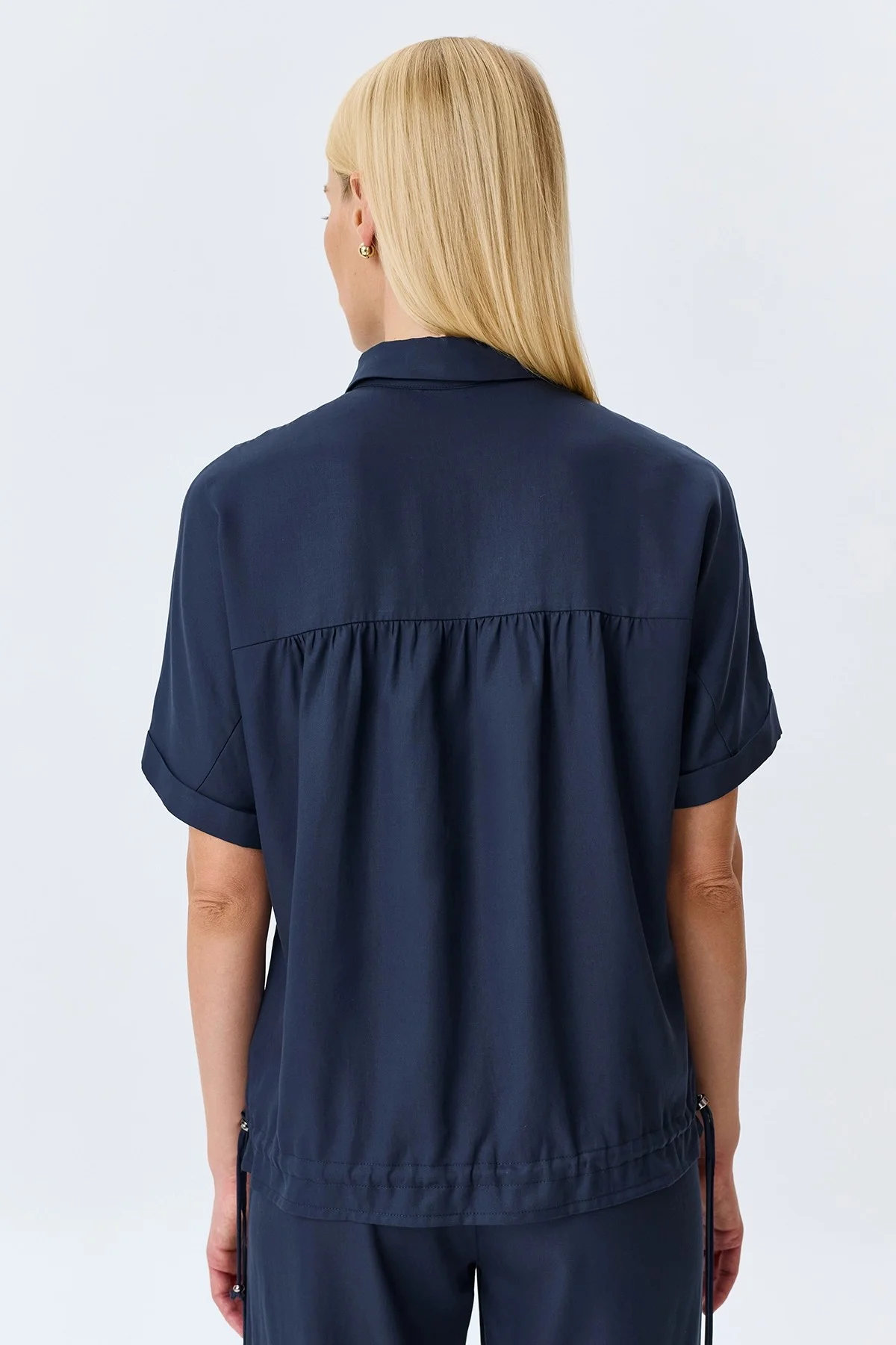 Свободная блузка из 100% тенселя, 44