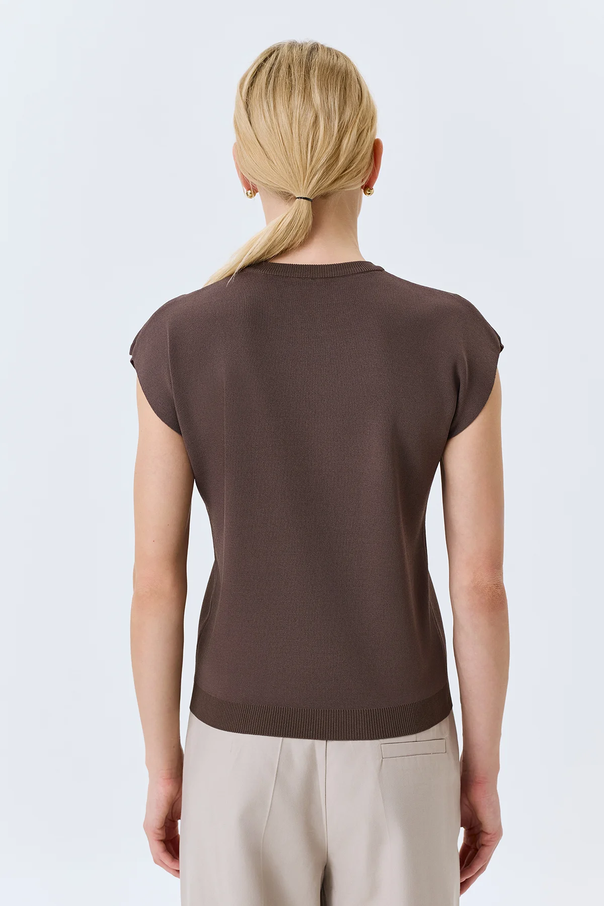 Вязаный топ из вискозы, 50