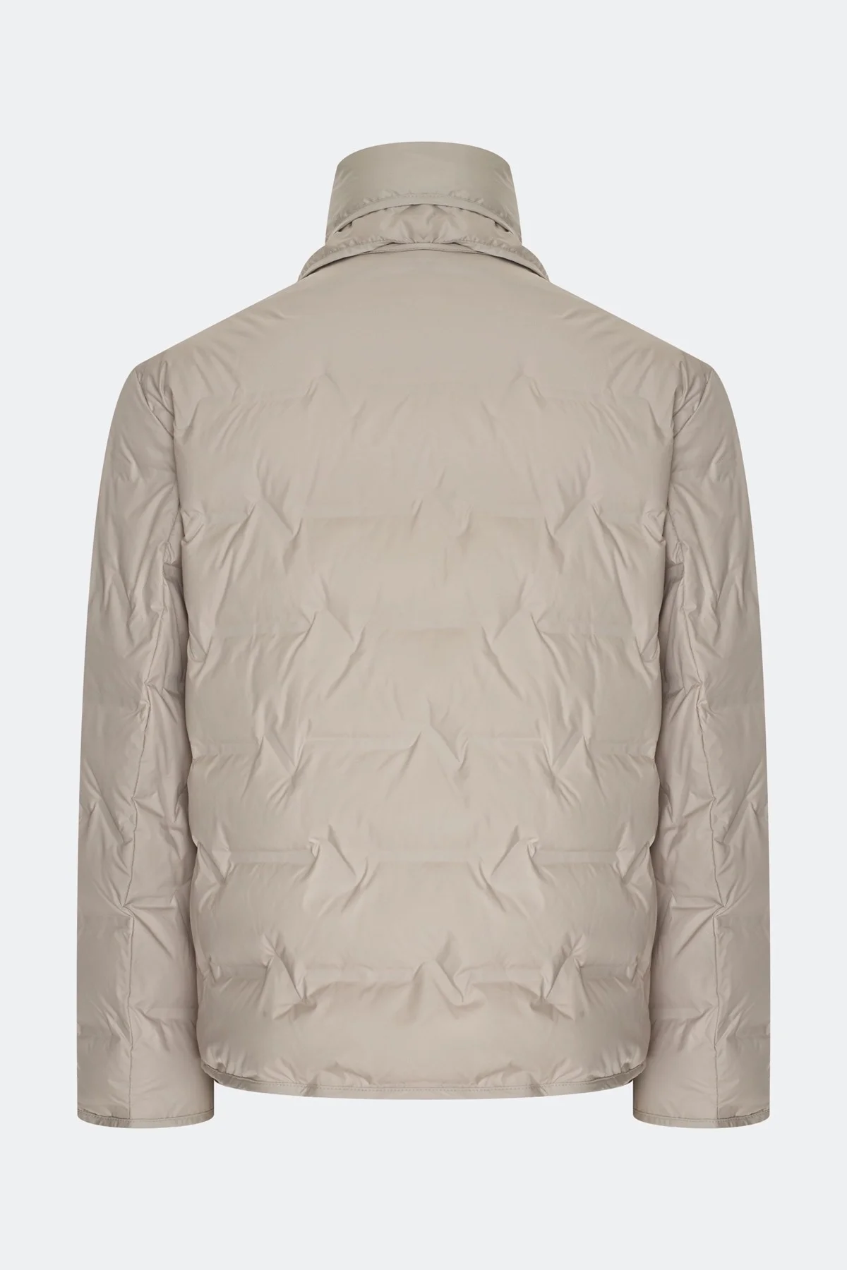 Стеганная куртка с шарфом, 48