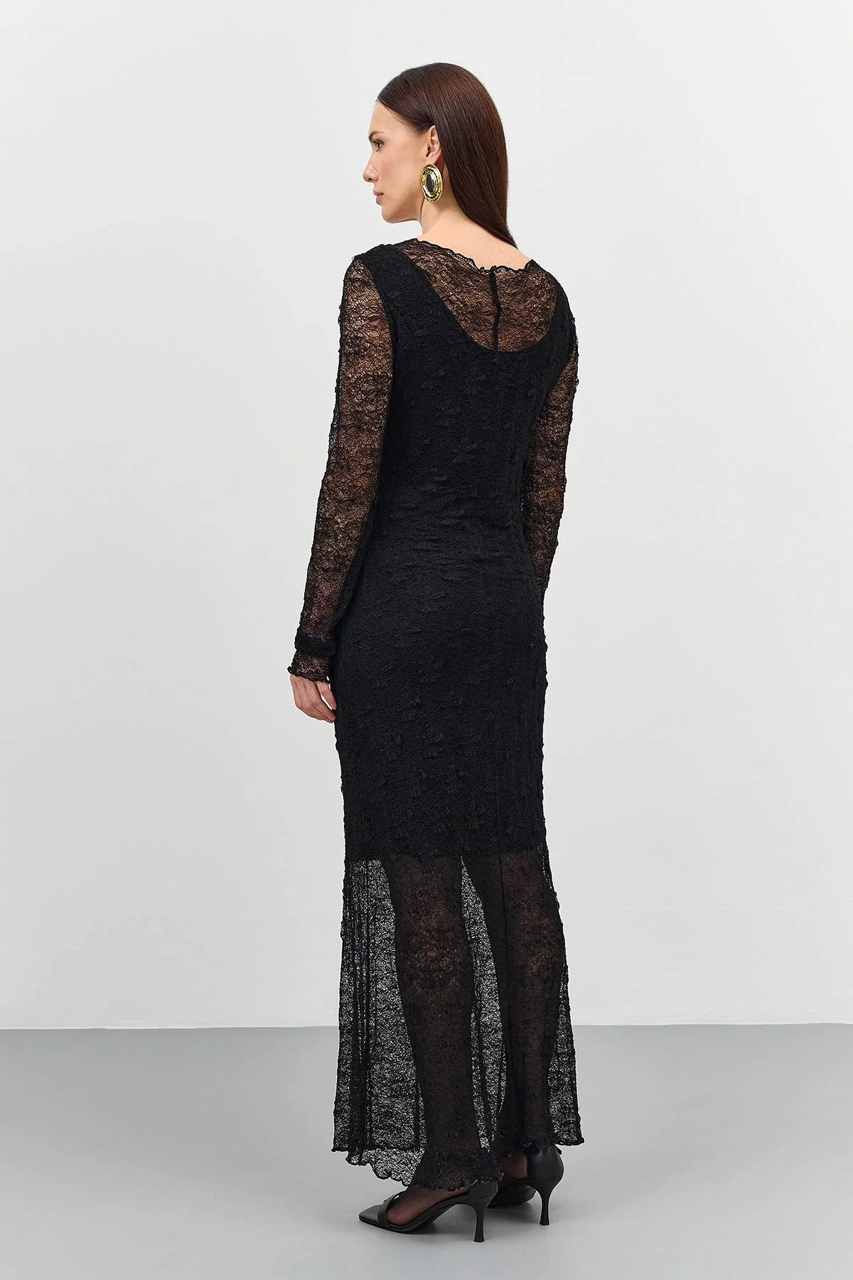 Кружевное платье макси, 44 Кружевное платье макси, 44