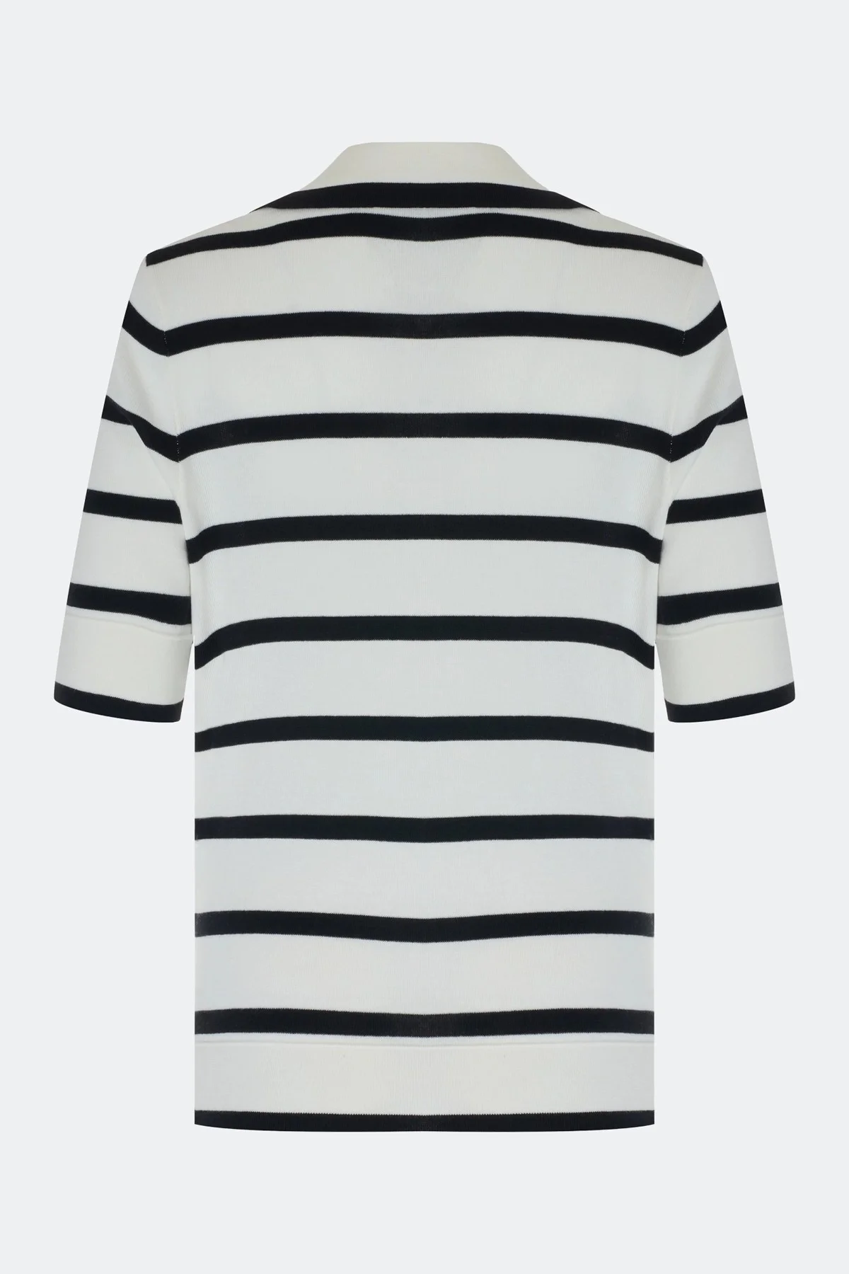Джемпер поло в полоску, 40