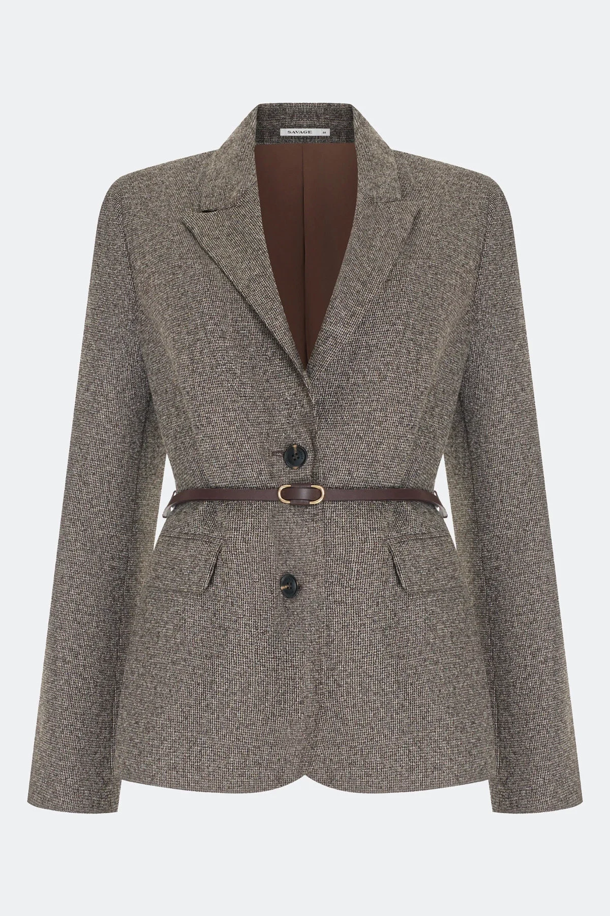 Классический жакет с узором Herringbone, 52