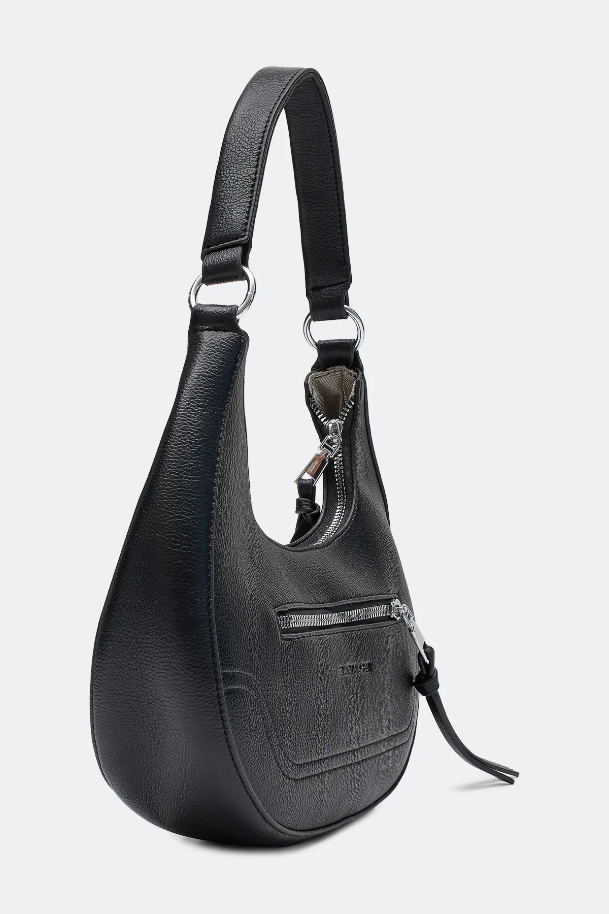 Сумка-багет из мягкой эко кожи, One