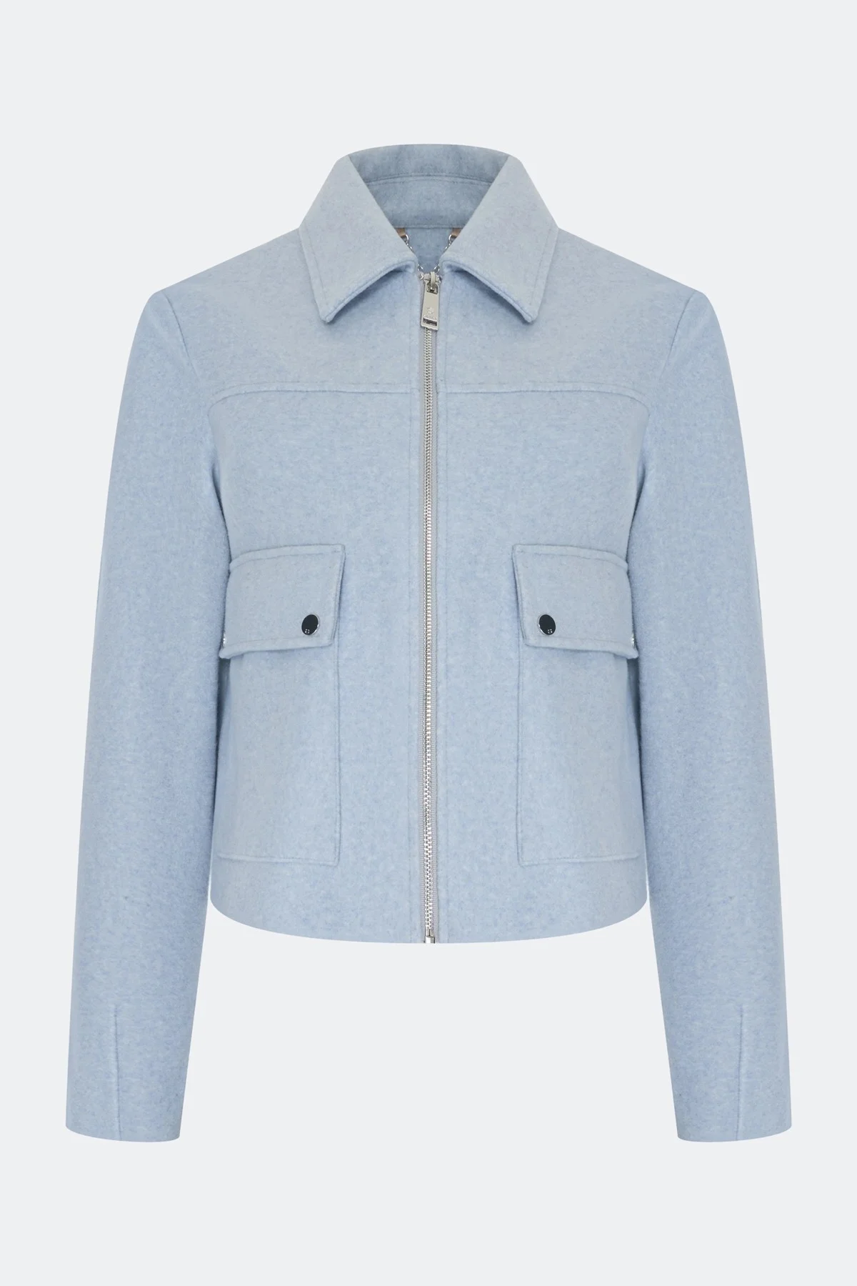 Яркий жакет из пальтовой ткани, 46