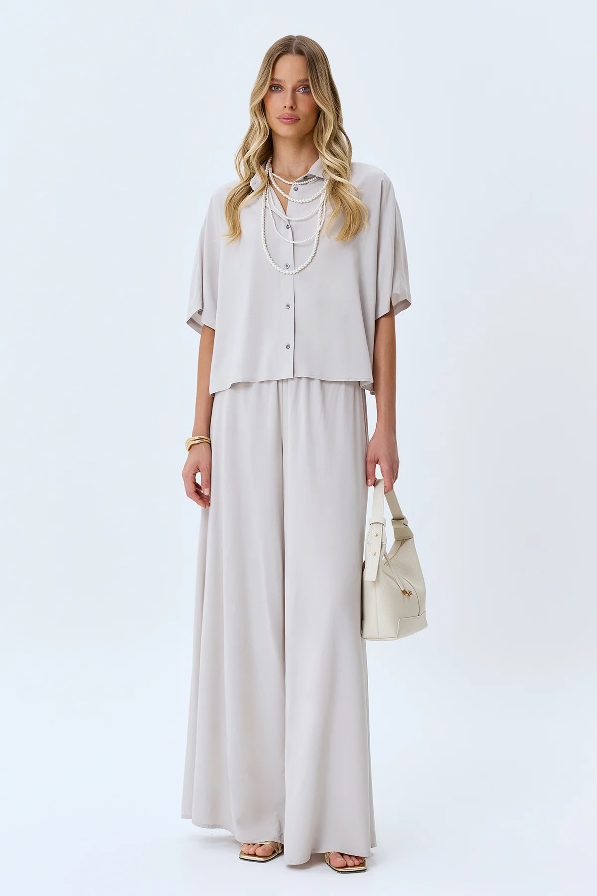 Укороченная блузка из района, 46