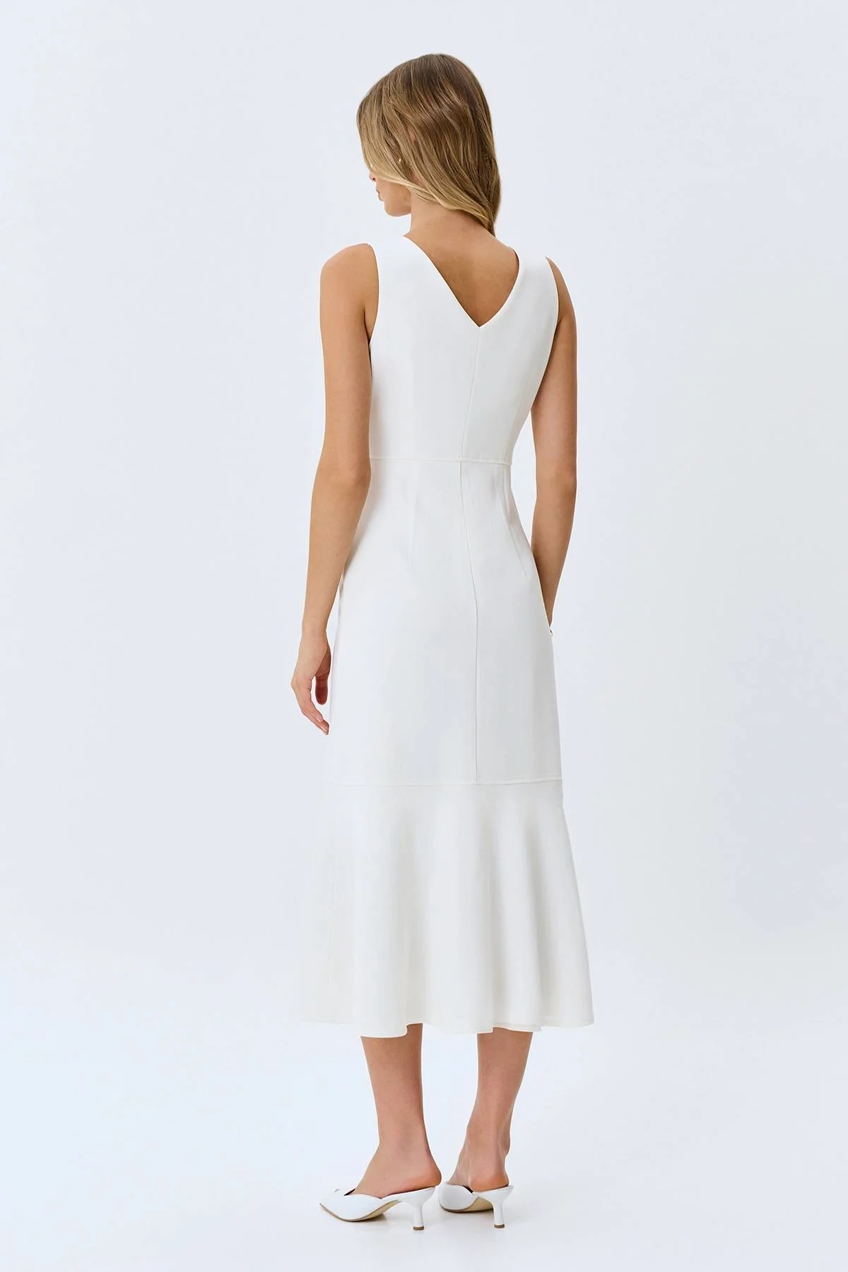 Платье-миди из смесовой вискозы, 50