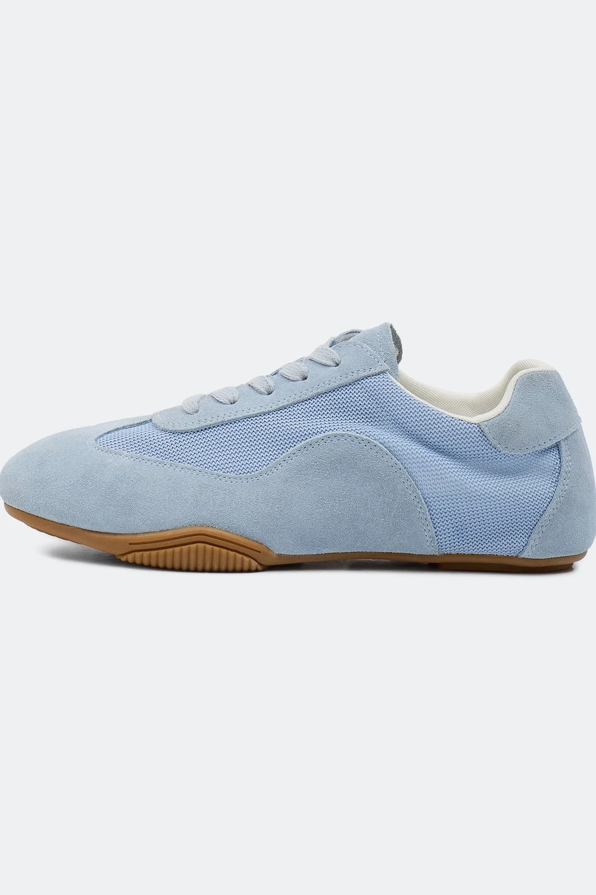 Комбинированные кеды из натуральной замши, 39