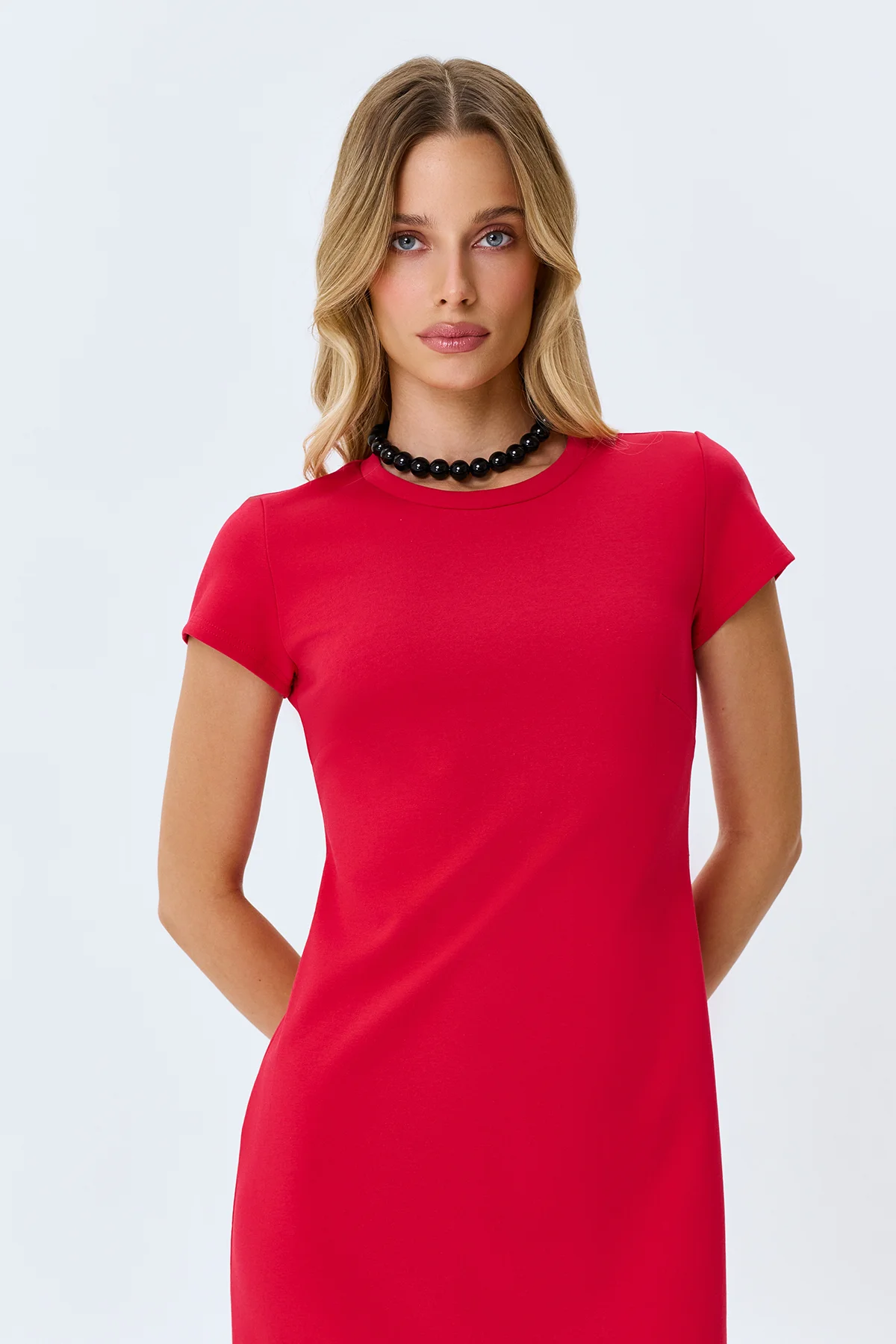 Платье длинное вечернее с разрезом, 52