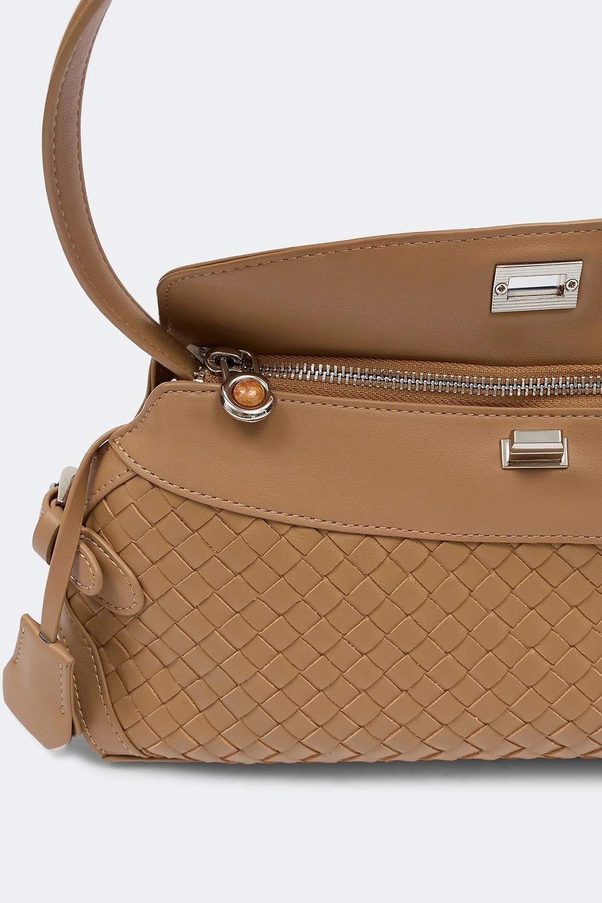 Плетеная сумка кроссбоди, One