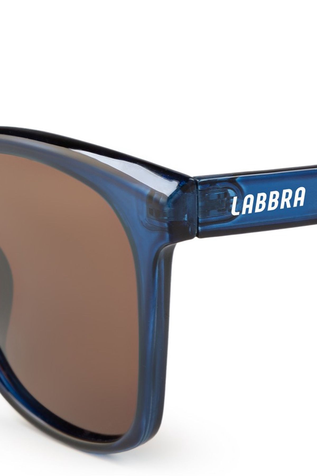 Солнцезащитные очки с полимерными линзами в коричнево-синем цвете LB-250046-12, One size