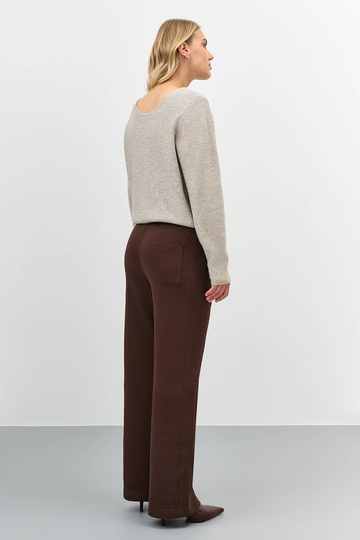 Джемпер с мерцающим люрексом, 52