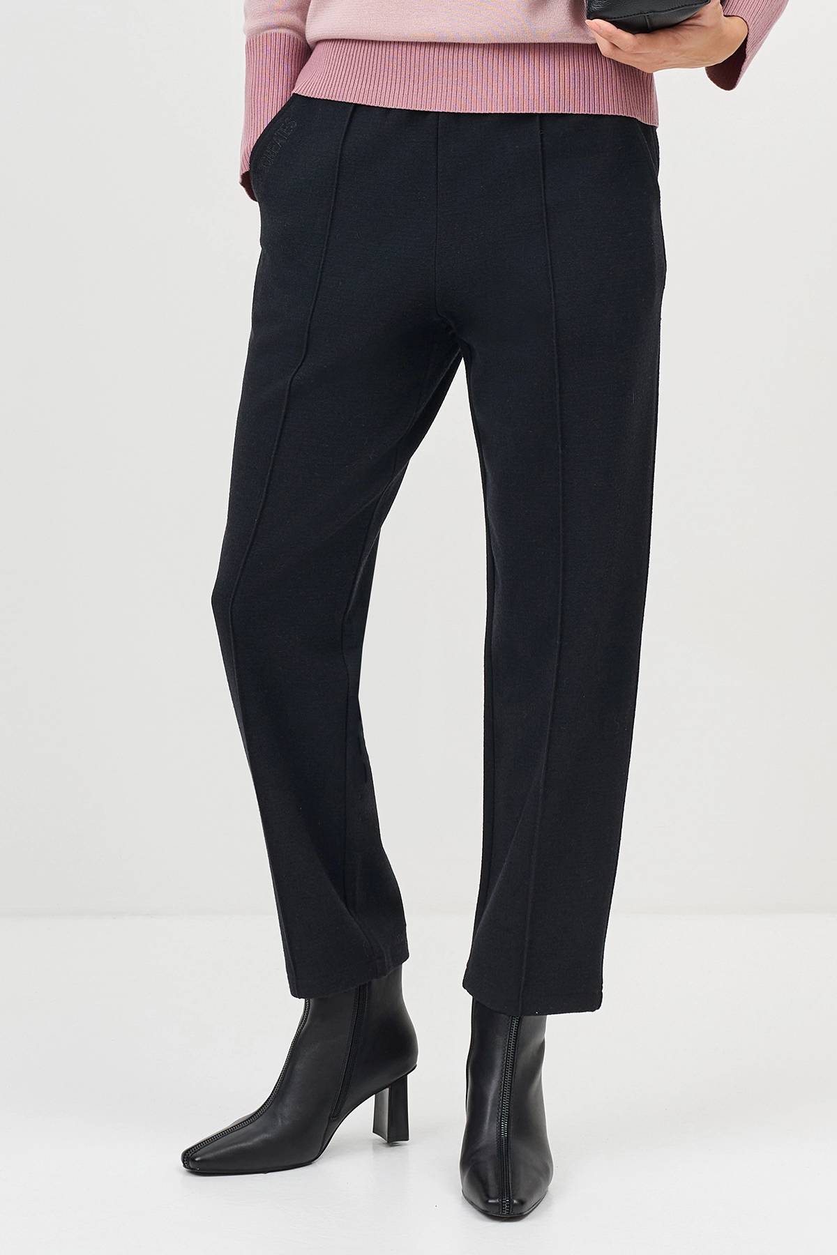 Утепленные трикотажные брюки, 36