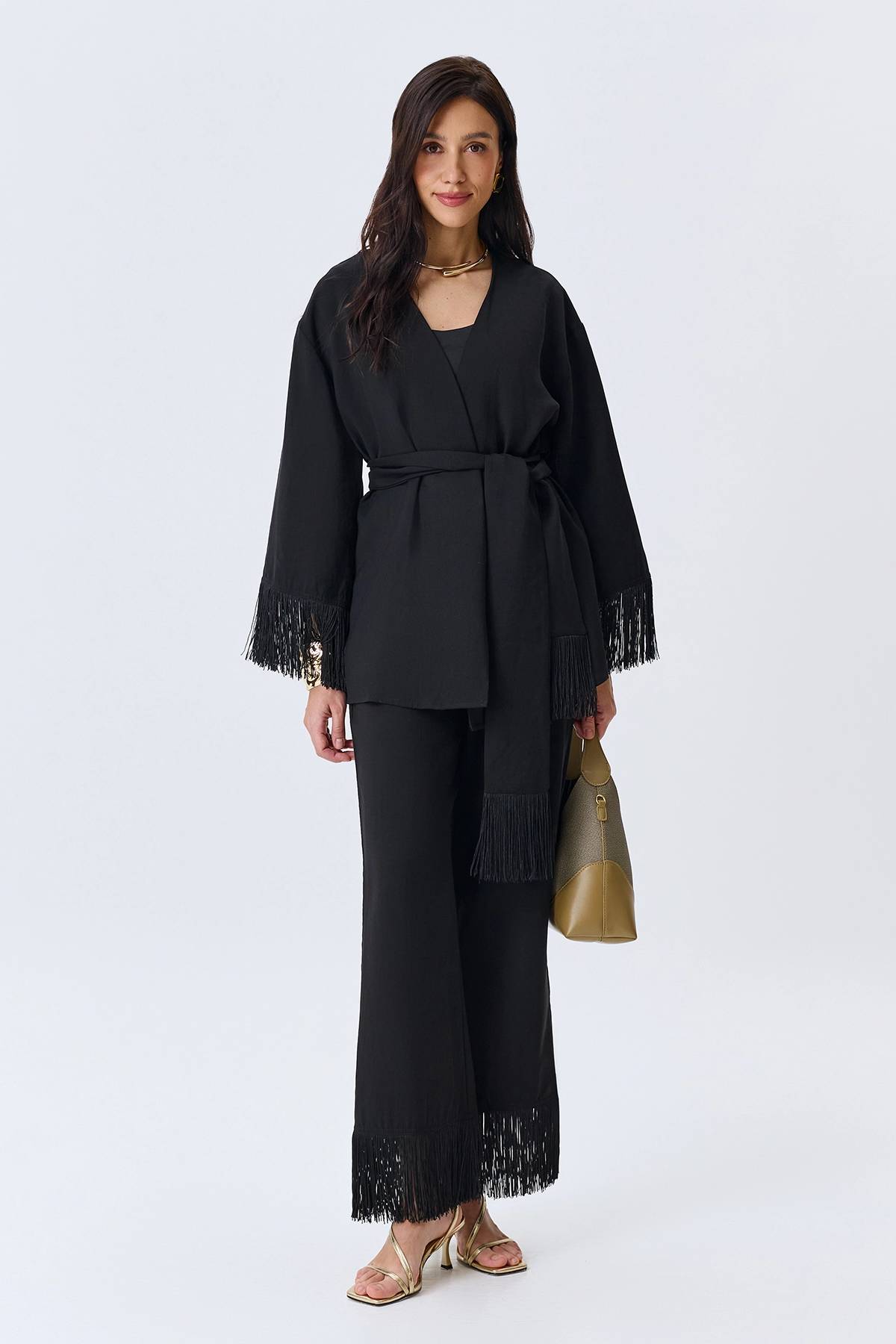 Брюки прямые льняные классические, 48